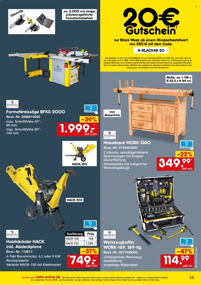 NETTO MARKEN-DISCOUNT Prospekt - Online-Angebote November