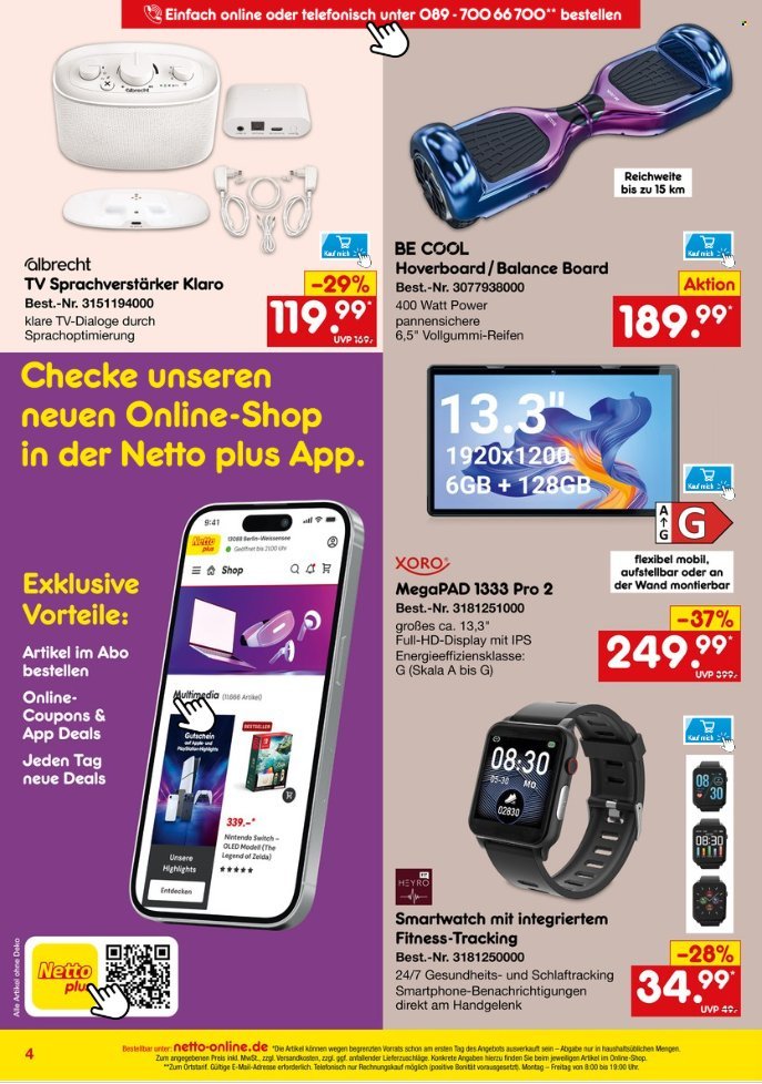 NETTO MARKEN-DISCOUNT Prospekt - Online-Angebote November