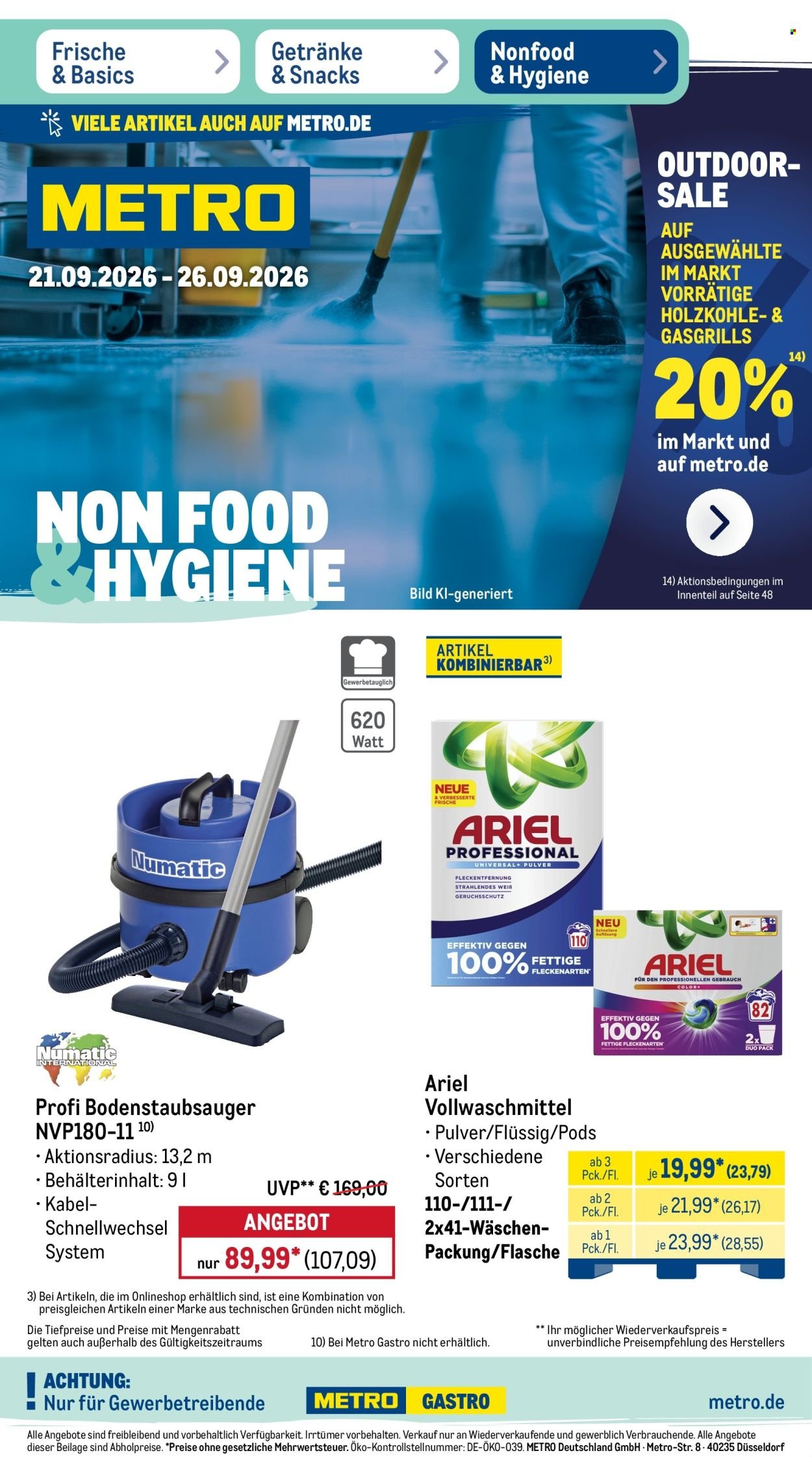 METRO Prospekt - NonFood-Angebote