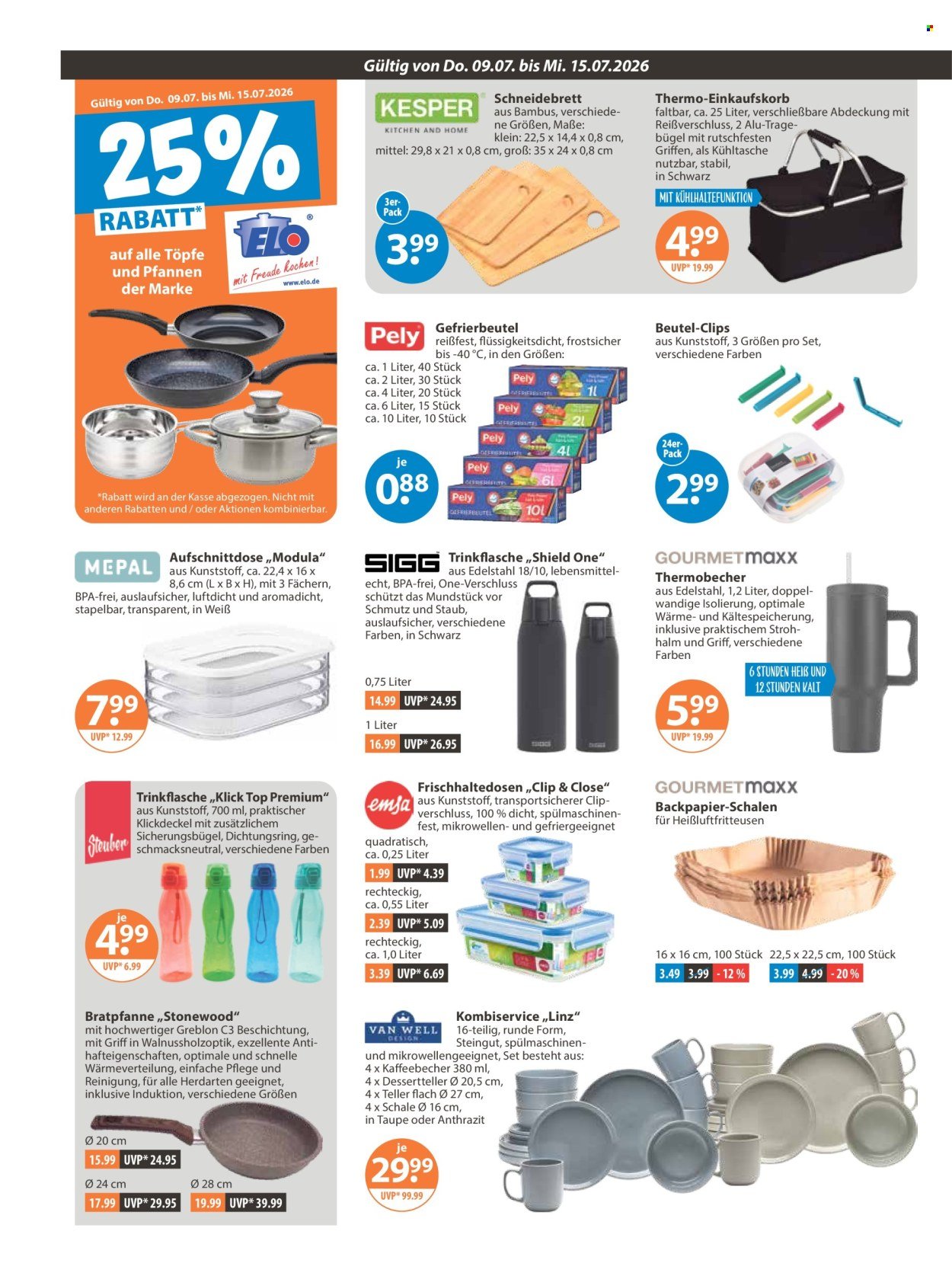 V-MARKT Prospekt - Ab Donnerstag 9.07.2026