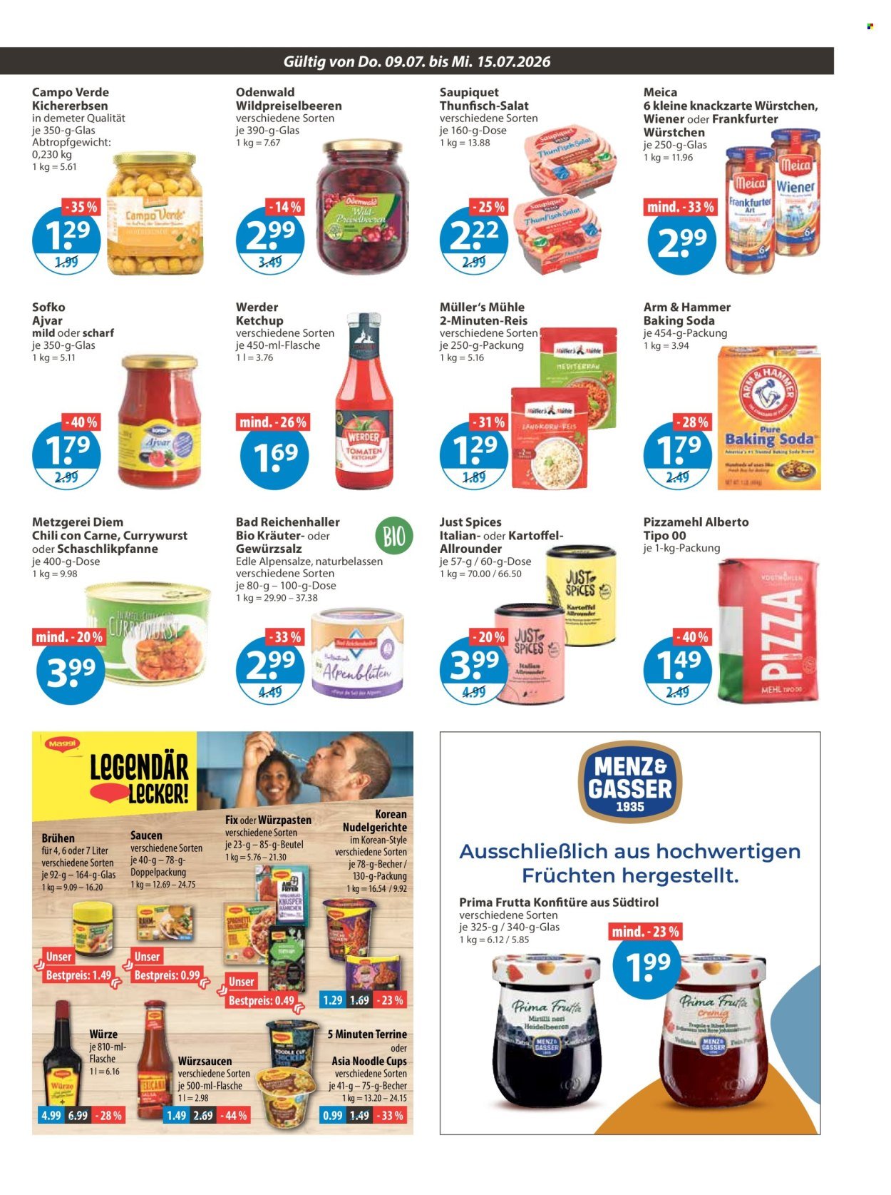 V-MARKT Prospekt - Ab Donnerstag 9.07.2026