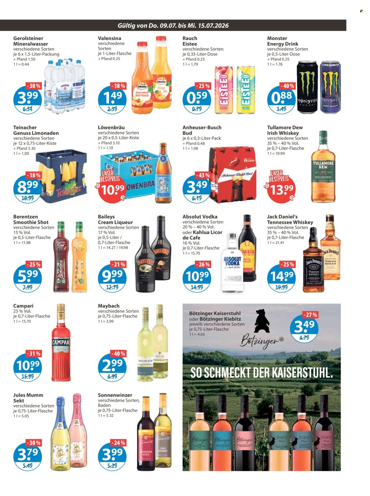 V-MARKT Prospekt - Ab Donnerstag 9.07.2026