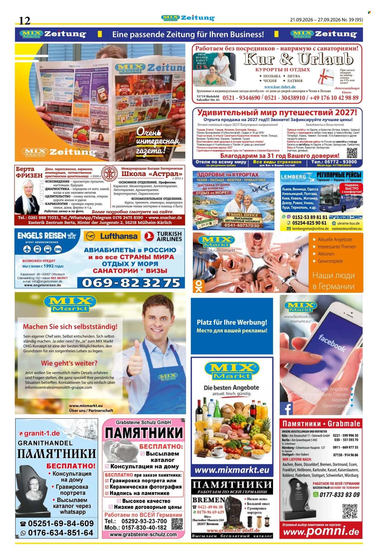 MIX MARKT Prospekt - Zeitung