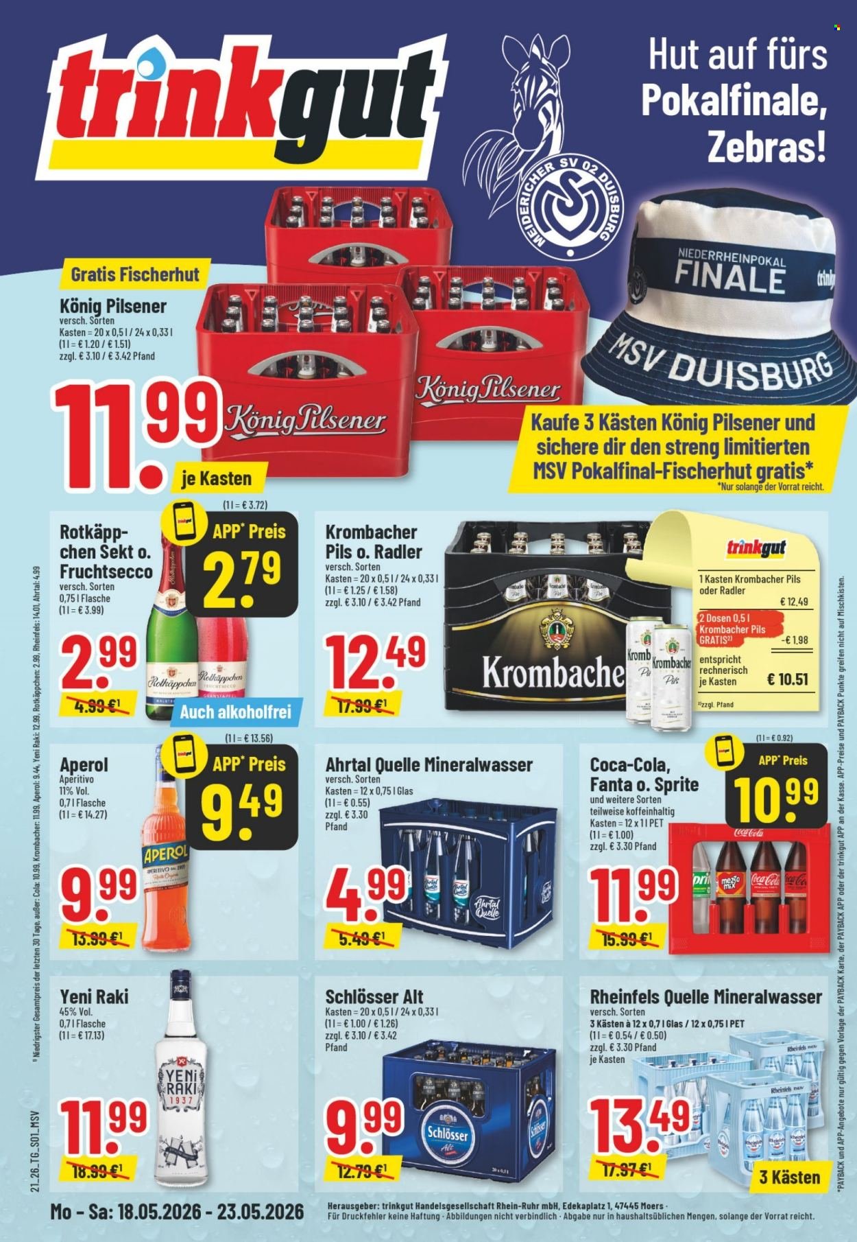 TRINKGUT Prospekt - Ab Montag 18.05.2026