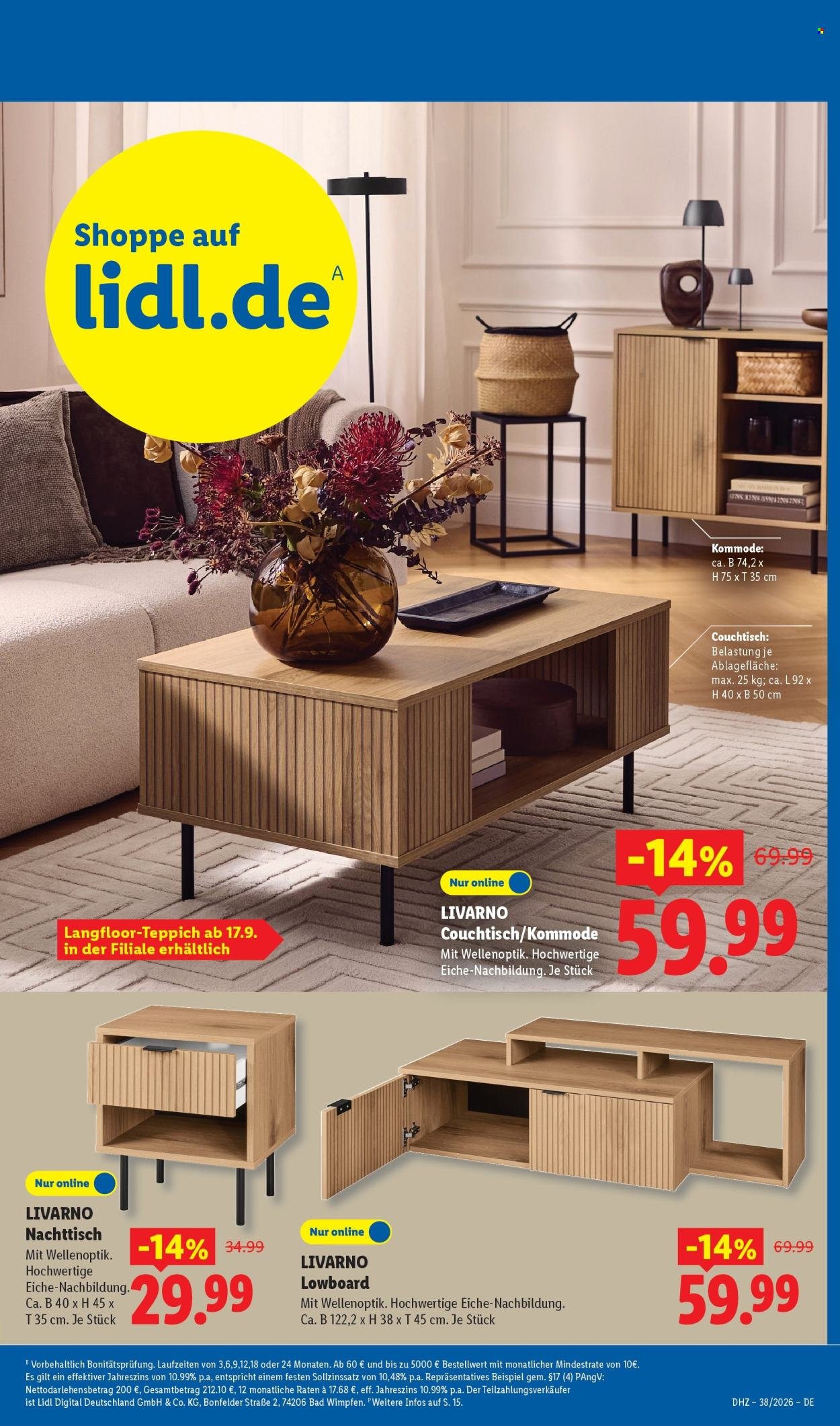 LIDL Prospekt - Ab Montag 14.09.2026