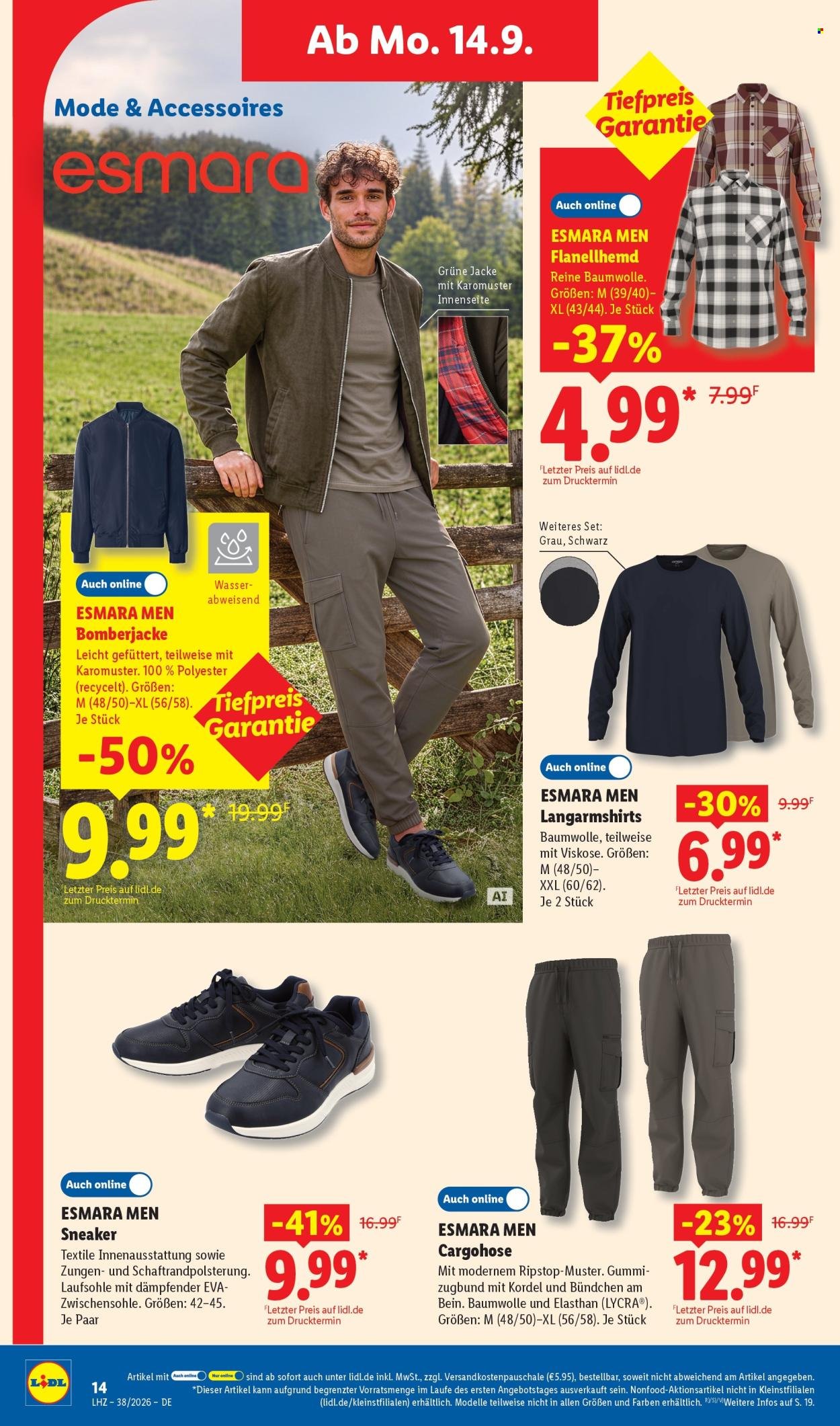 LIDL Prospekt - Ab Montag 14.09.2026