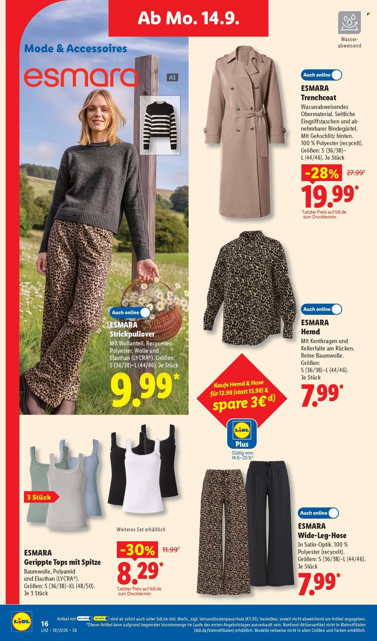 LIDL Prospekt - Ab Montag 14.09.2026