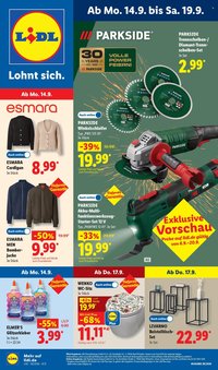 LIDL Prospekt - Ab Montag 14.09.2026