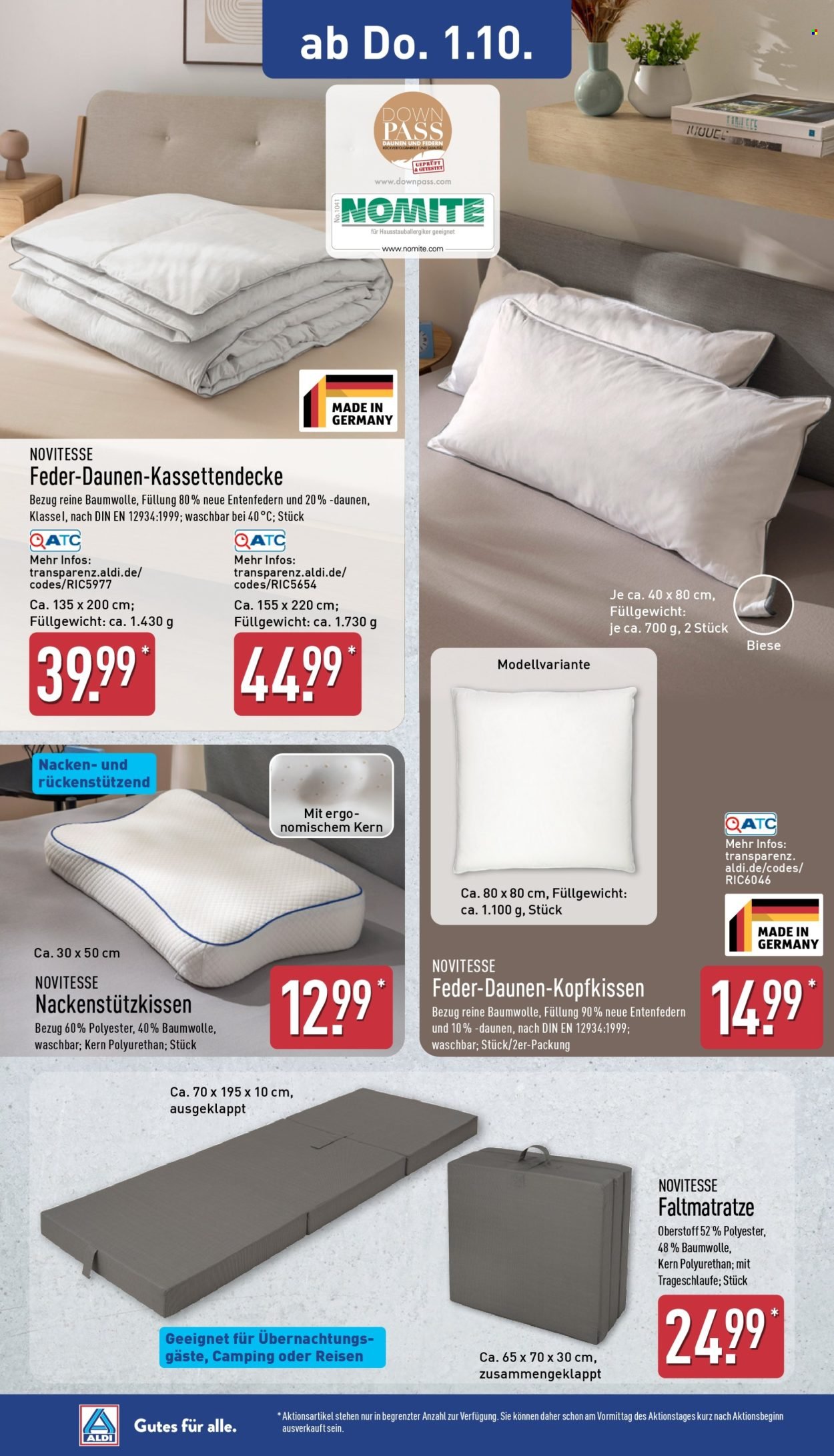 ALDI NORD Prospekt - Ab Montag 28.09.2026