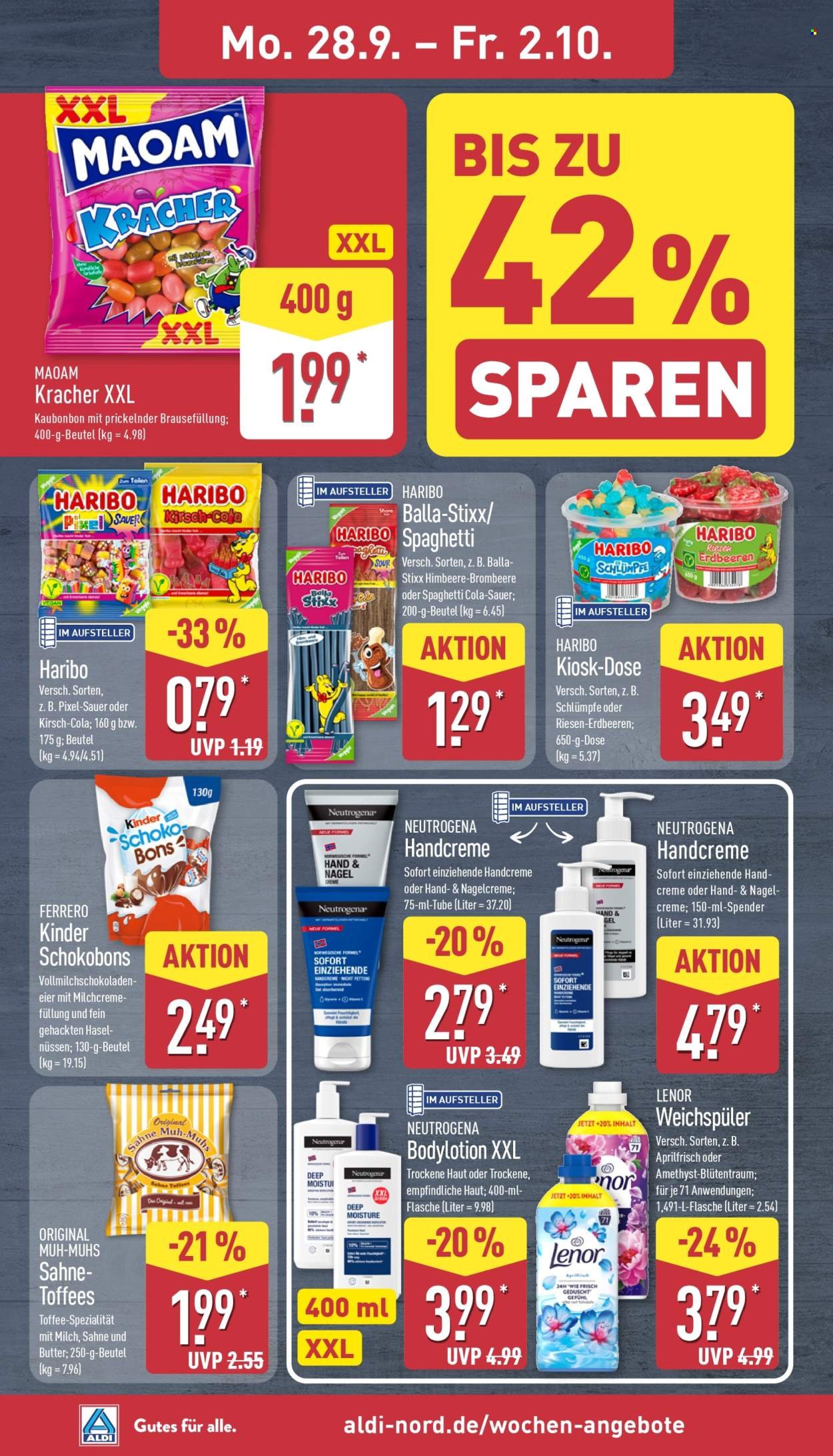ALDI NORD Prospekt - Ab Montag 28.09.2026