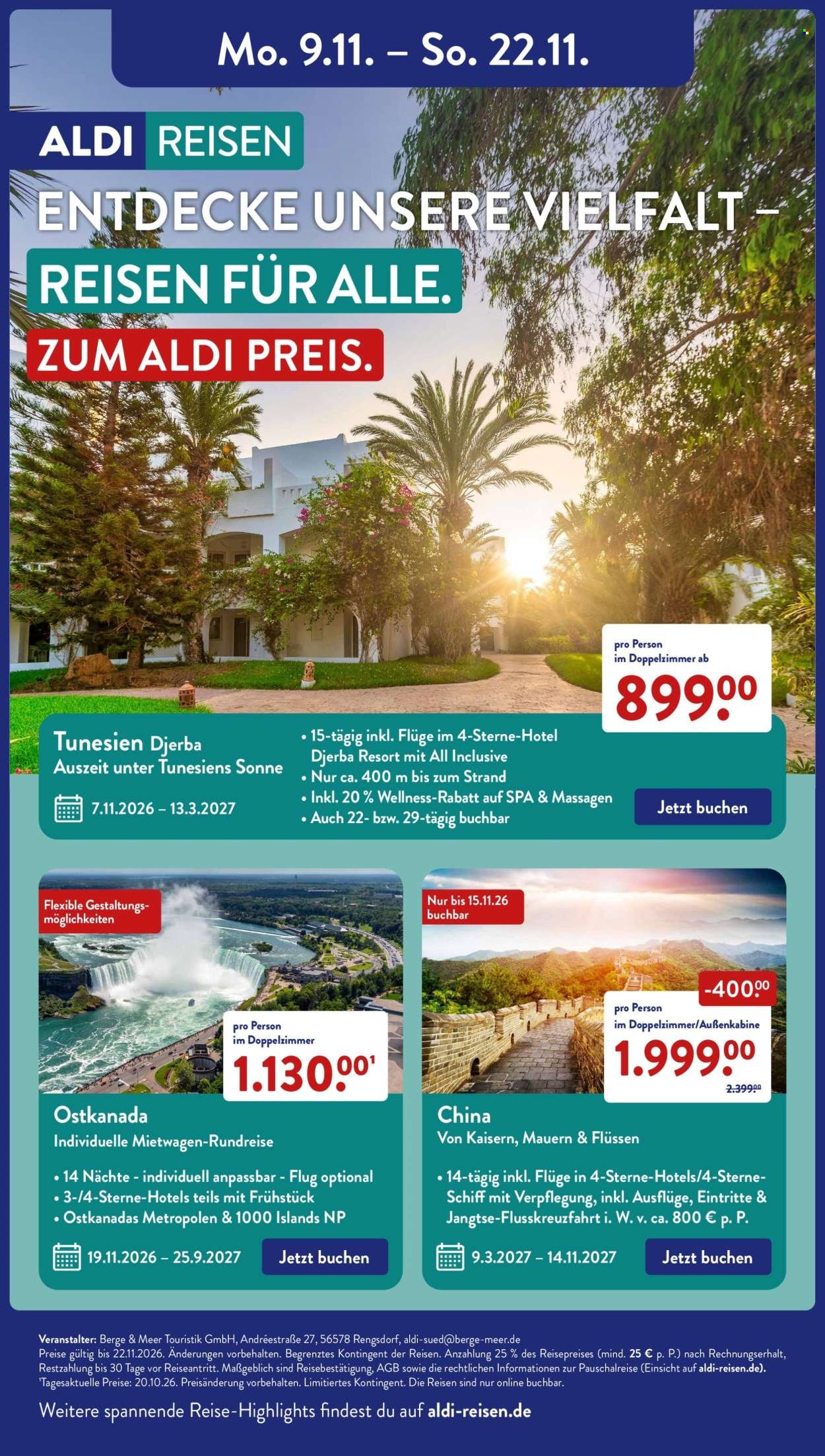 ALDI SÜD Prospekt - Ab Montag 9.11.2026