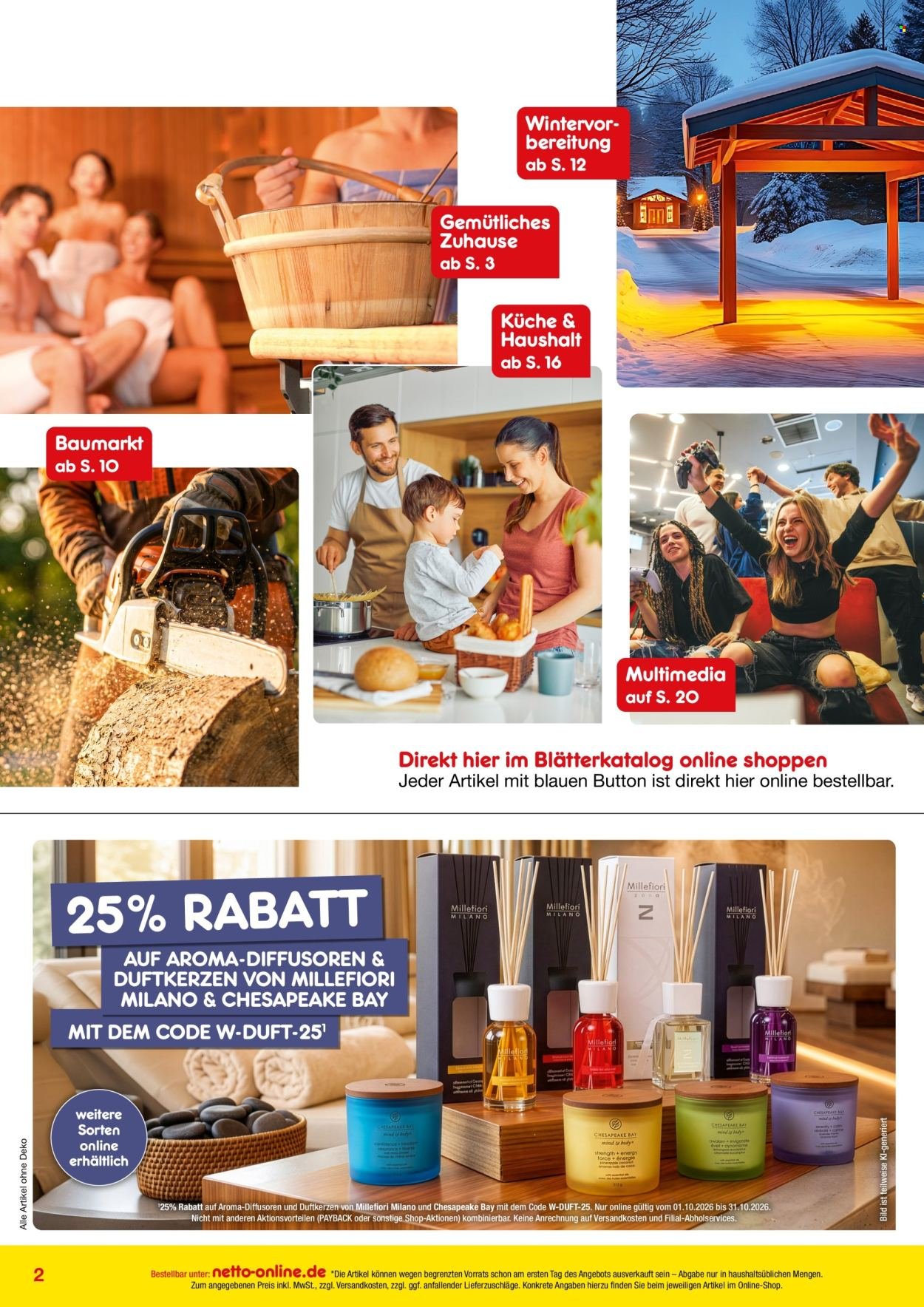 NETTO MARKEN-DISCOUNT Prospekt - Online-Angebote Oktober