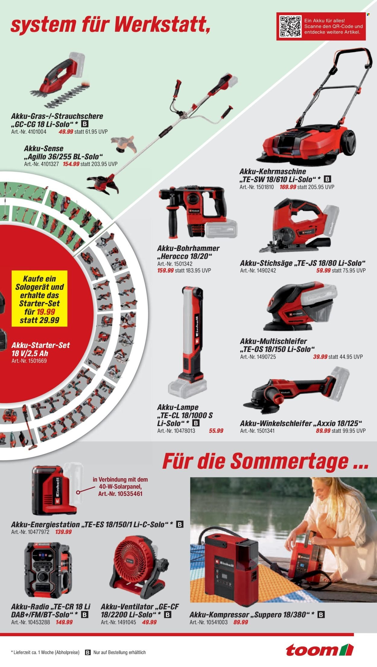 TOOM BAUMARKT Prospekt - Ab Samstag 18.07.2026