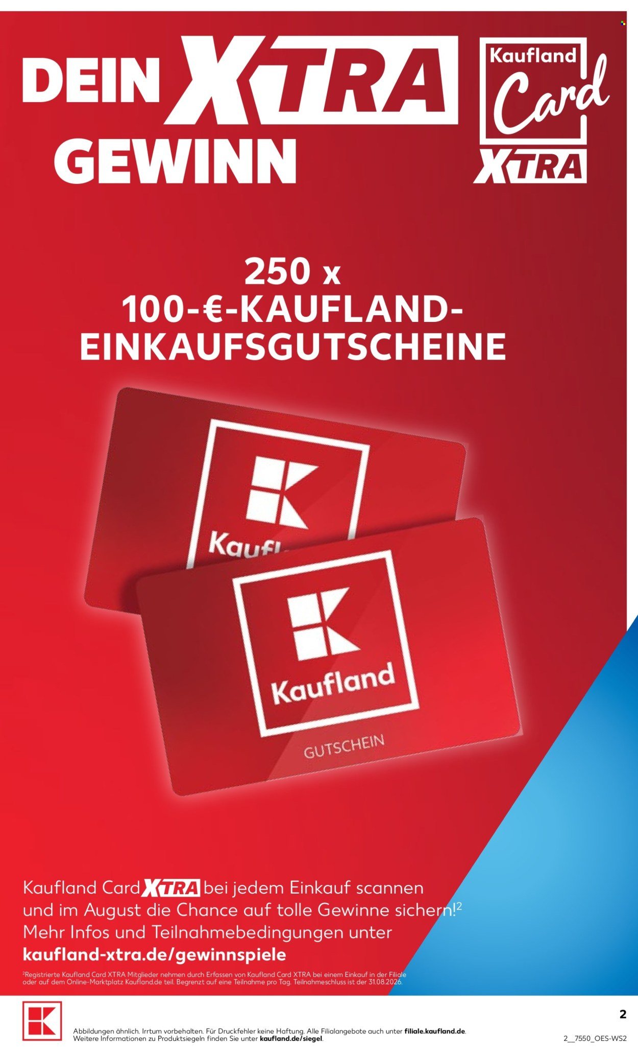 KAUFLAND Prospekt - Ab Montag 3.08.2026