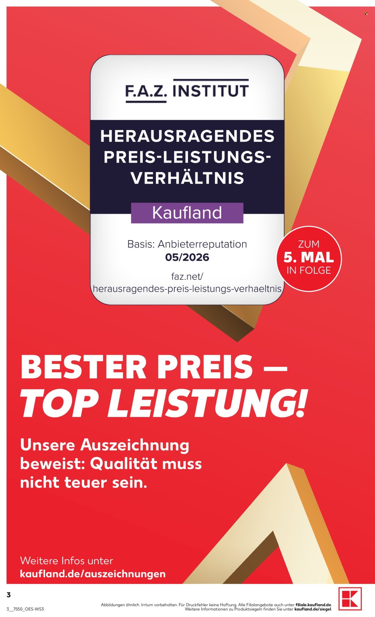 KAUFLAND Prospekt - Ab Montag 3.08.2026