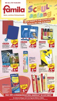 FAMILA Prospekt - Ab Montag 27.07.2026