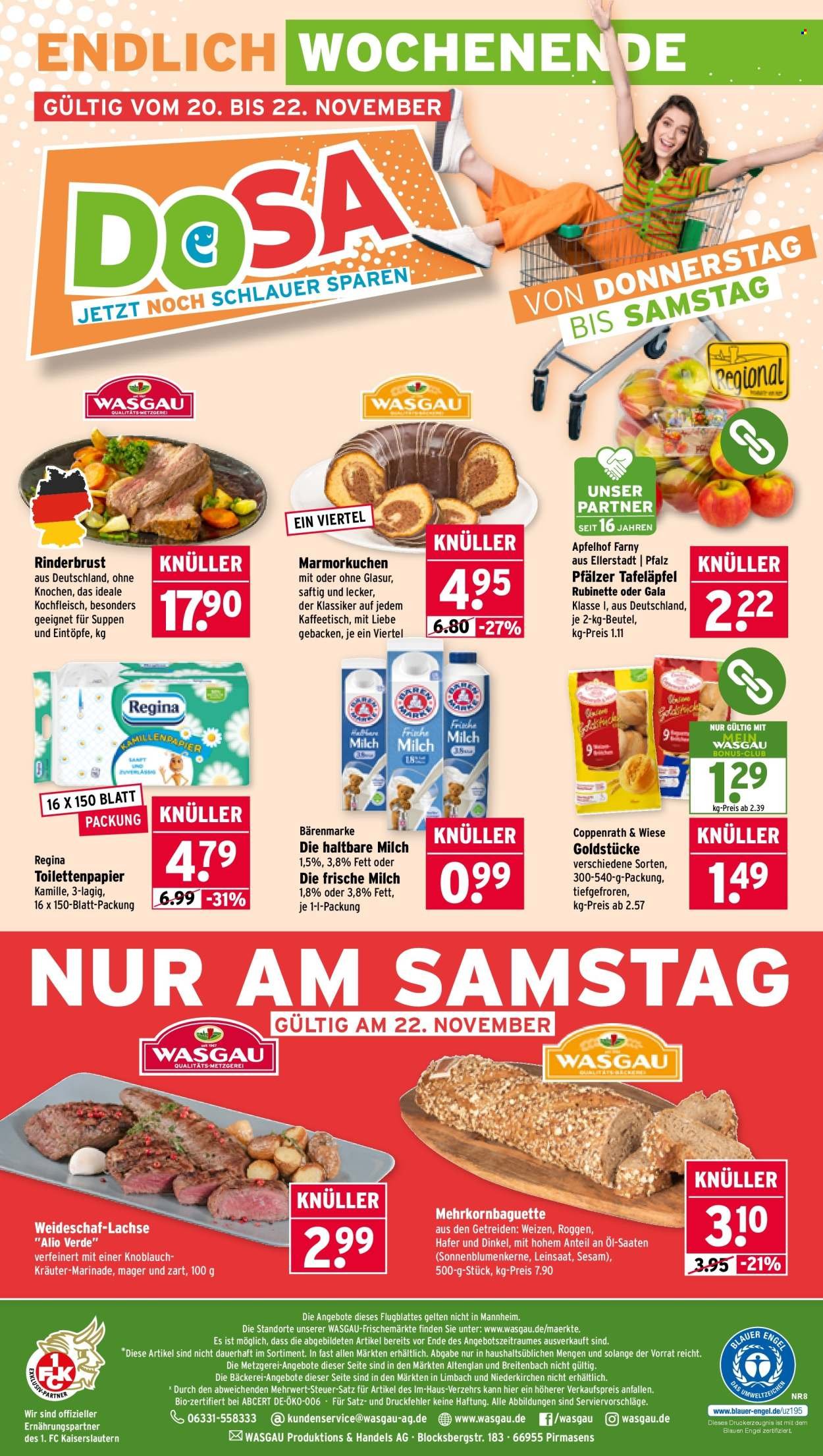 WASGAU Prospekt - Ab Montag 17.11.2025