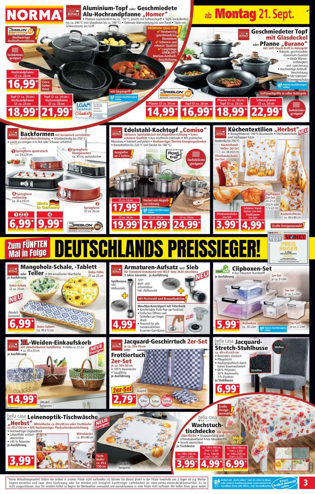 NORMA Prospekt - Ab Montag 21.09.2026