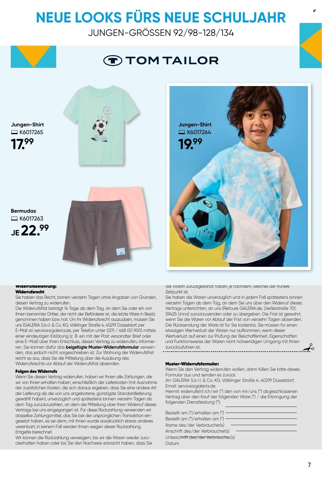 GALERIA KARSTADT KAUFHOF Prospekt - Ab Montag 6.07.2026