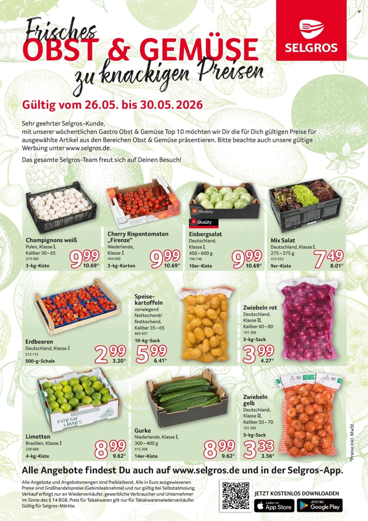SELGROS Prospekt - Obst & Gemüse