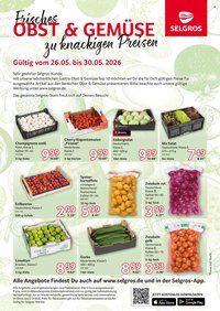 SELGROS Prospekt - Obst & Gemüse