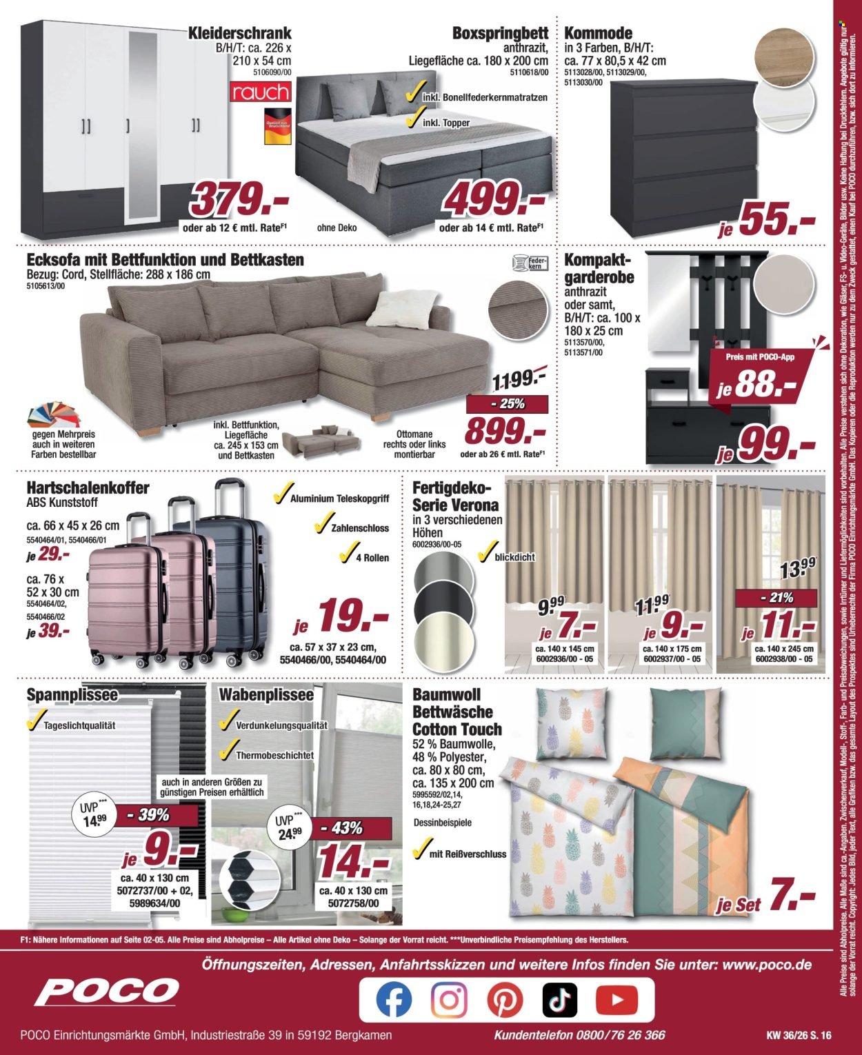 POCO Prospekt - Werbung KW 36/26