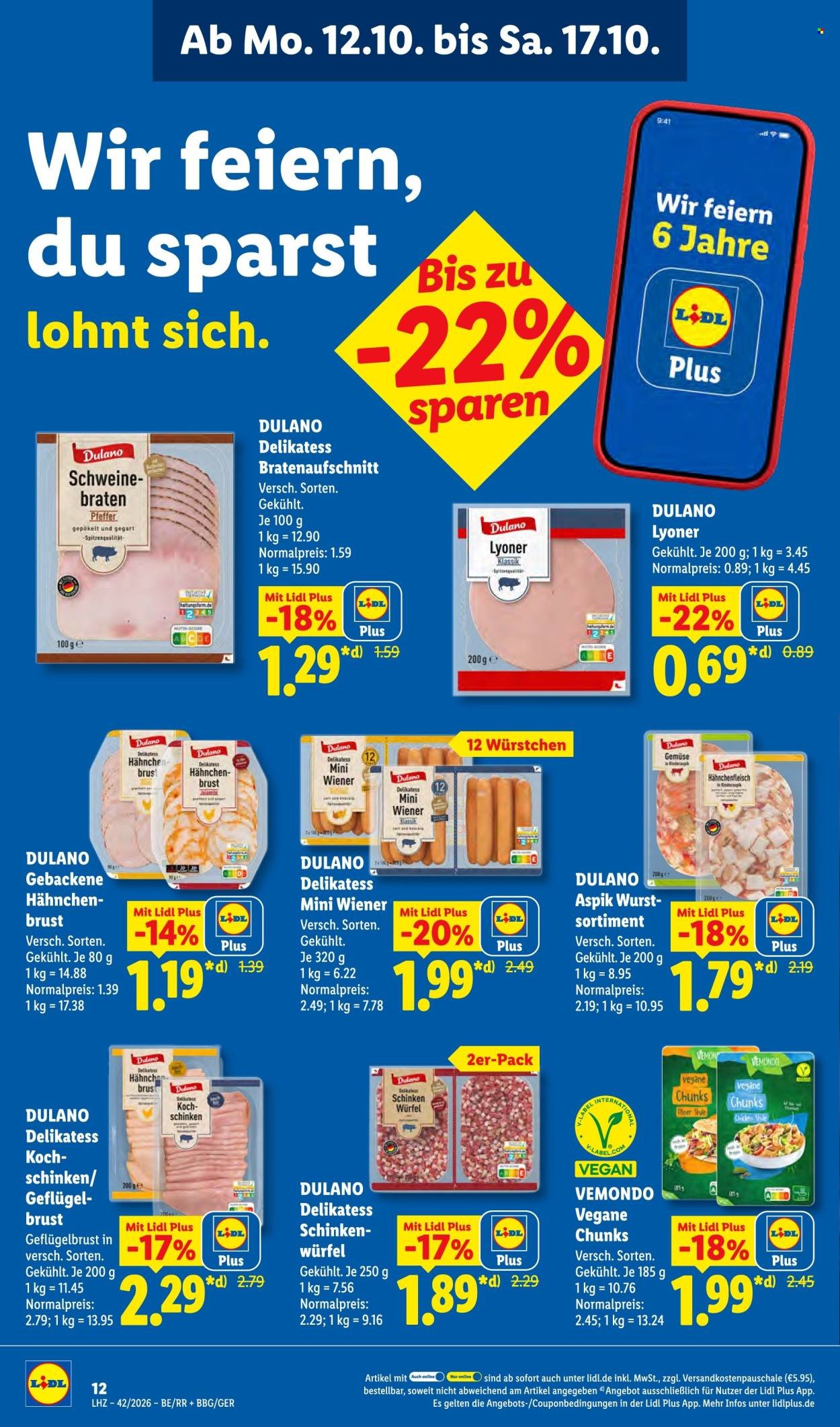 LIDL Prospekt - Ab Montag 12.10.2026