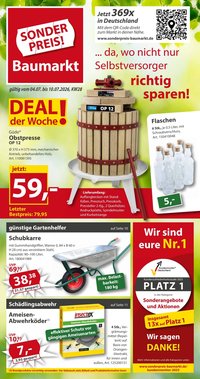 SONDERPREIS-BAUMARKT Prospekt - Ab Samstag 4.07.2026