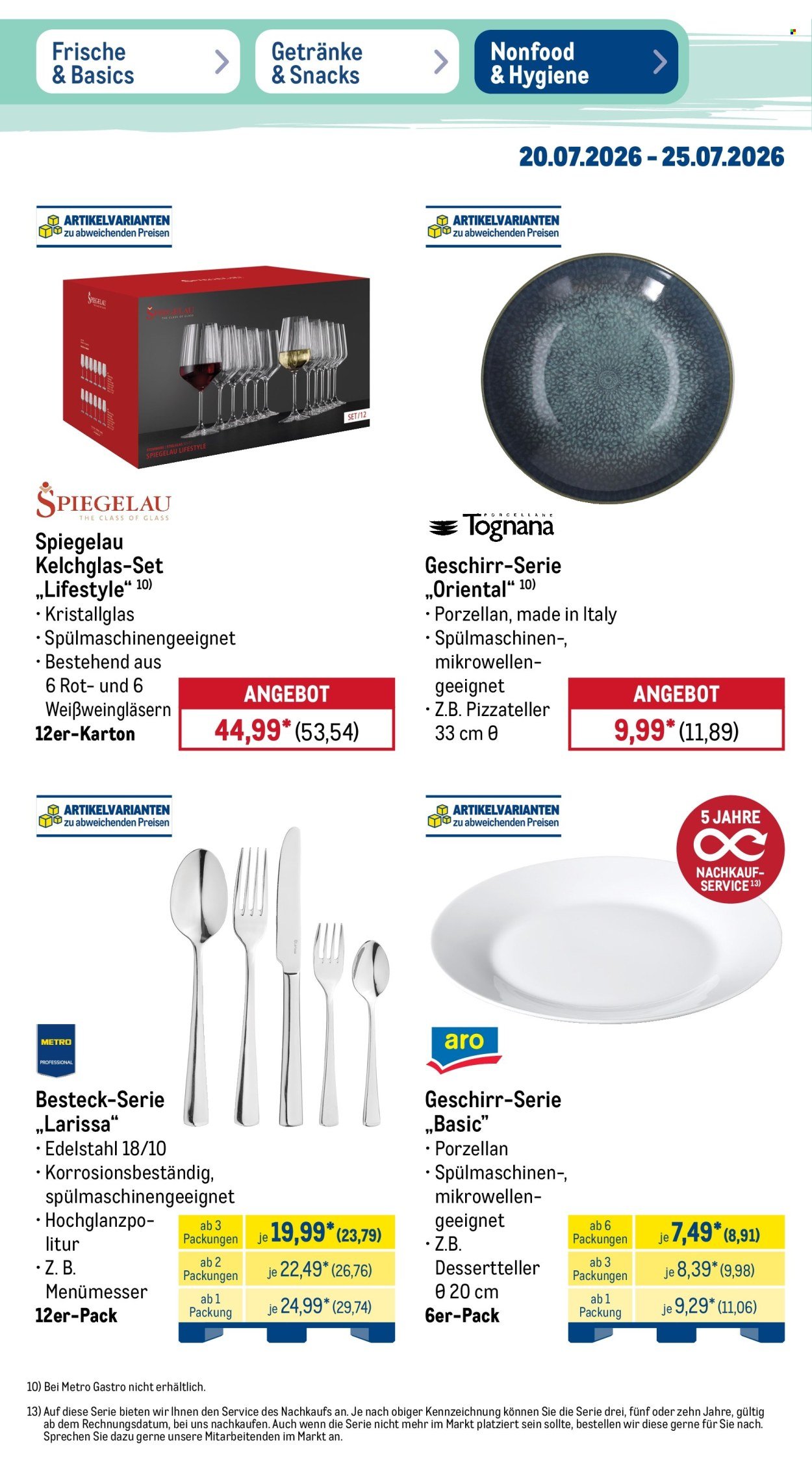 METRO Prospekt - NonFood-Angebote