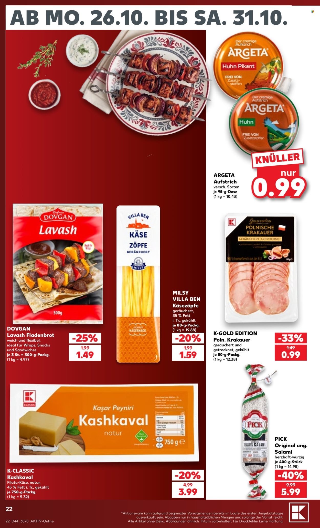 KAUFLAND Prospekt - Ab Montag 26.10.2026