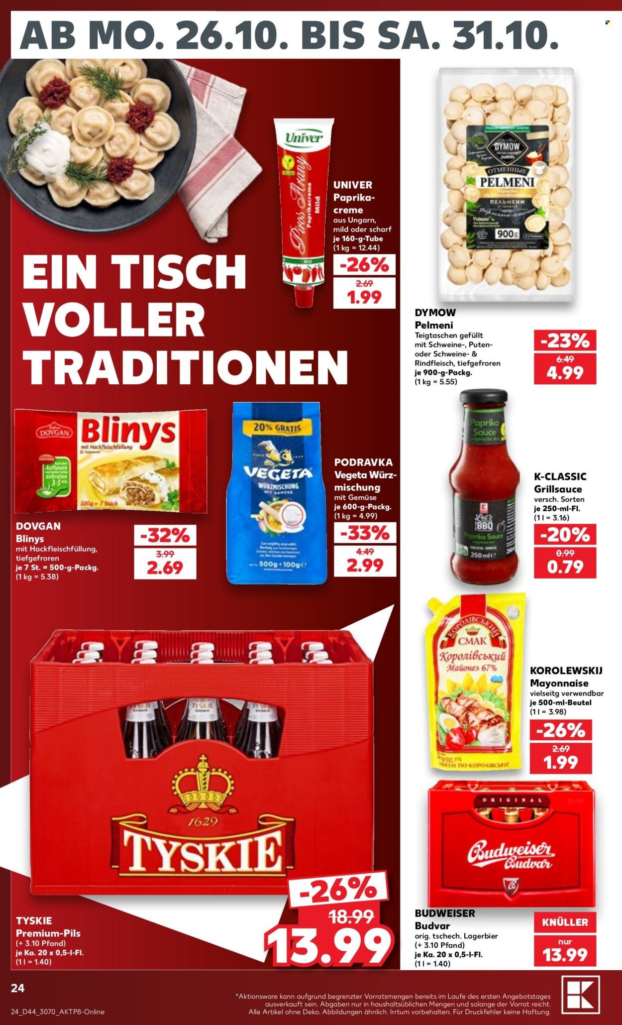 KAUFLAND Prospekt - Ab Montag 26.10.2026