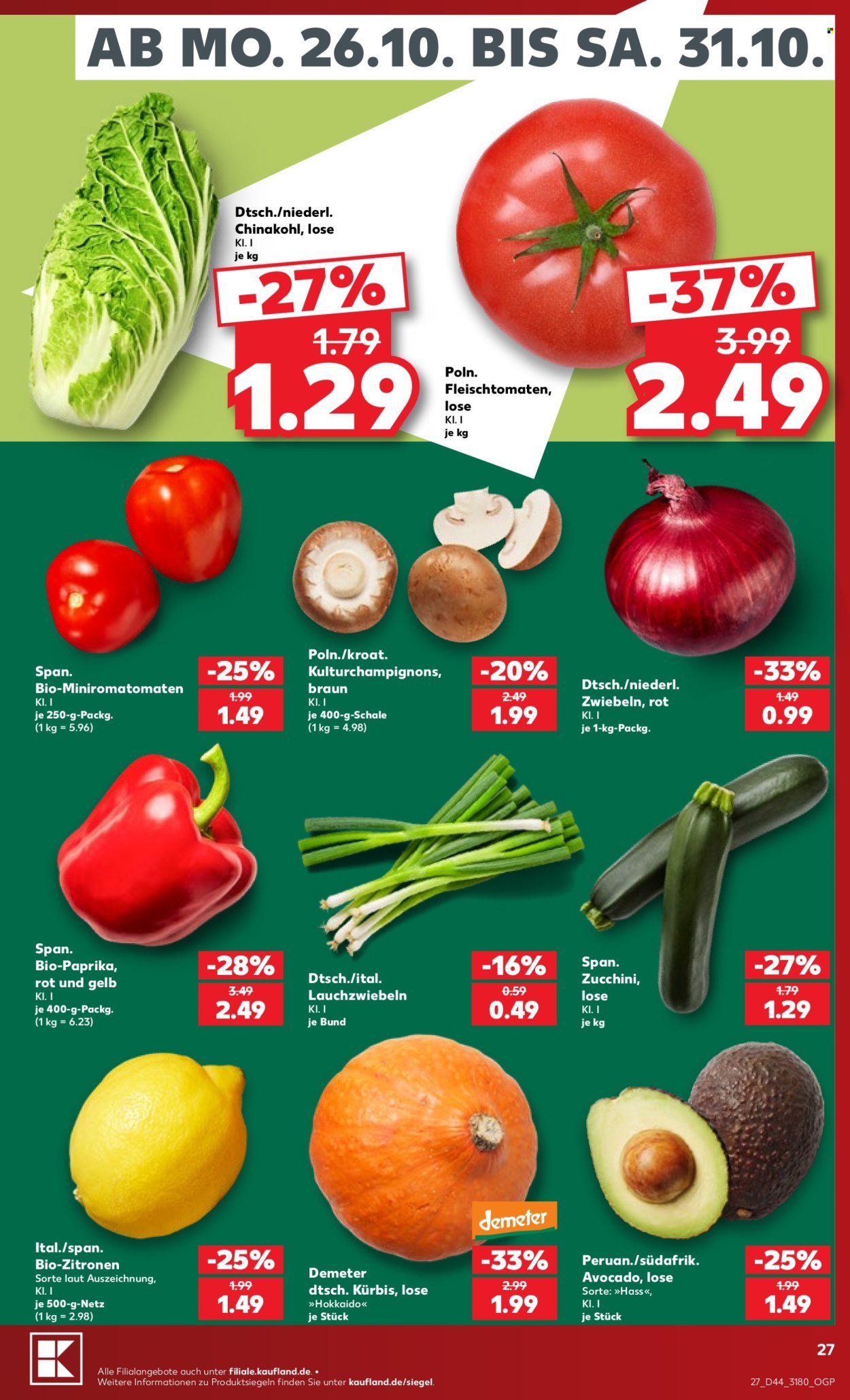 KAUFLAND Prospekt - Ab Montag 26.10.2026