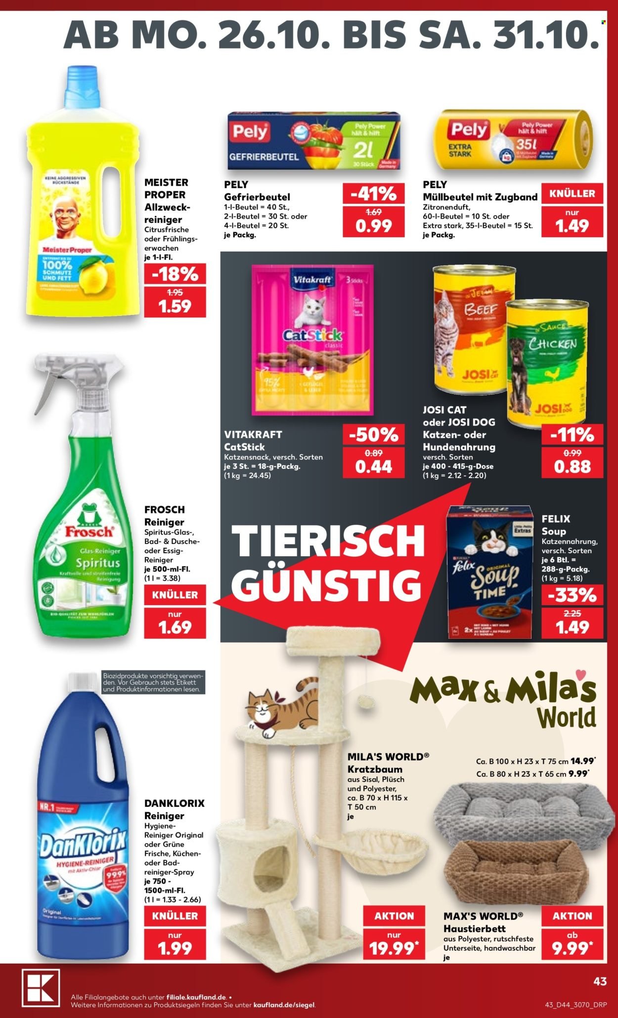 KAUFLAND Prospekt - Ab Montag 26.10.2026