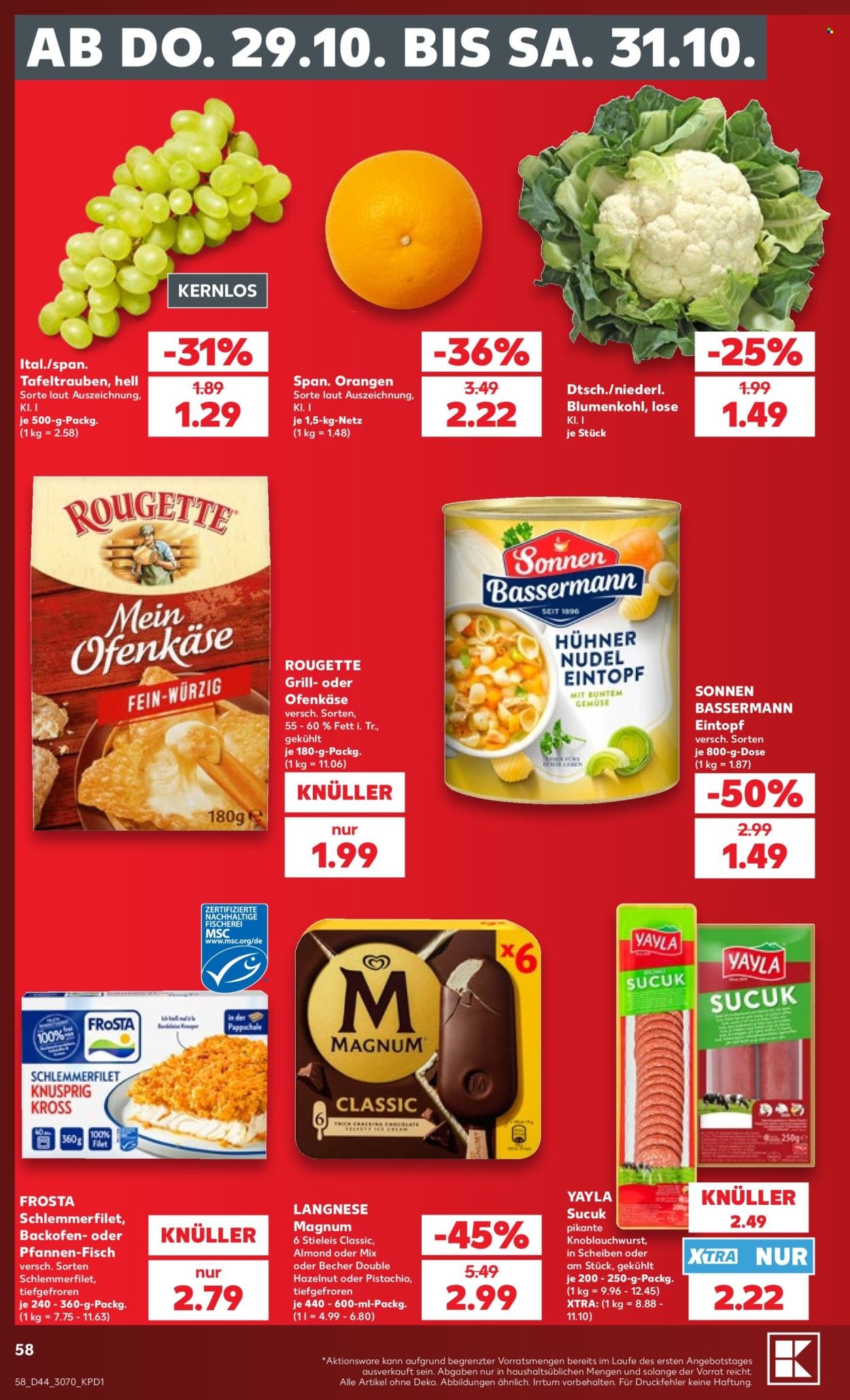 KAUFLAND Prospekt - Ab Montag 26.10.2026
