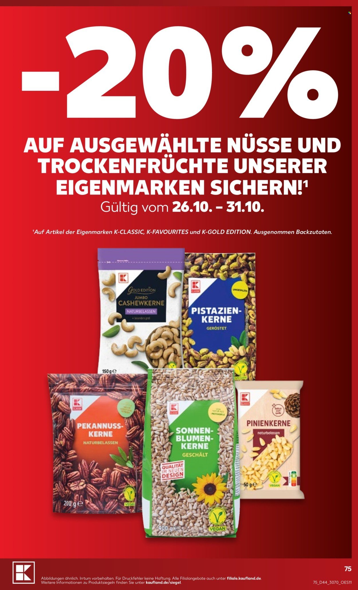 KAUFLAND Prospekt - Ab Montag 26.10.2026