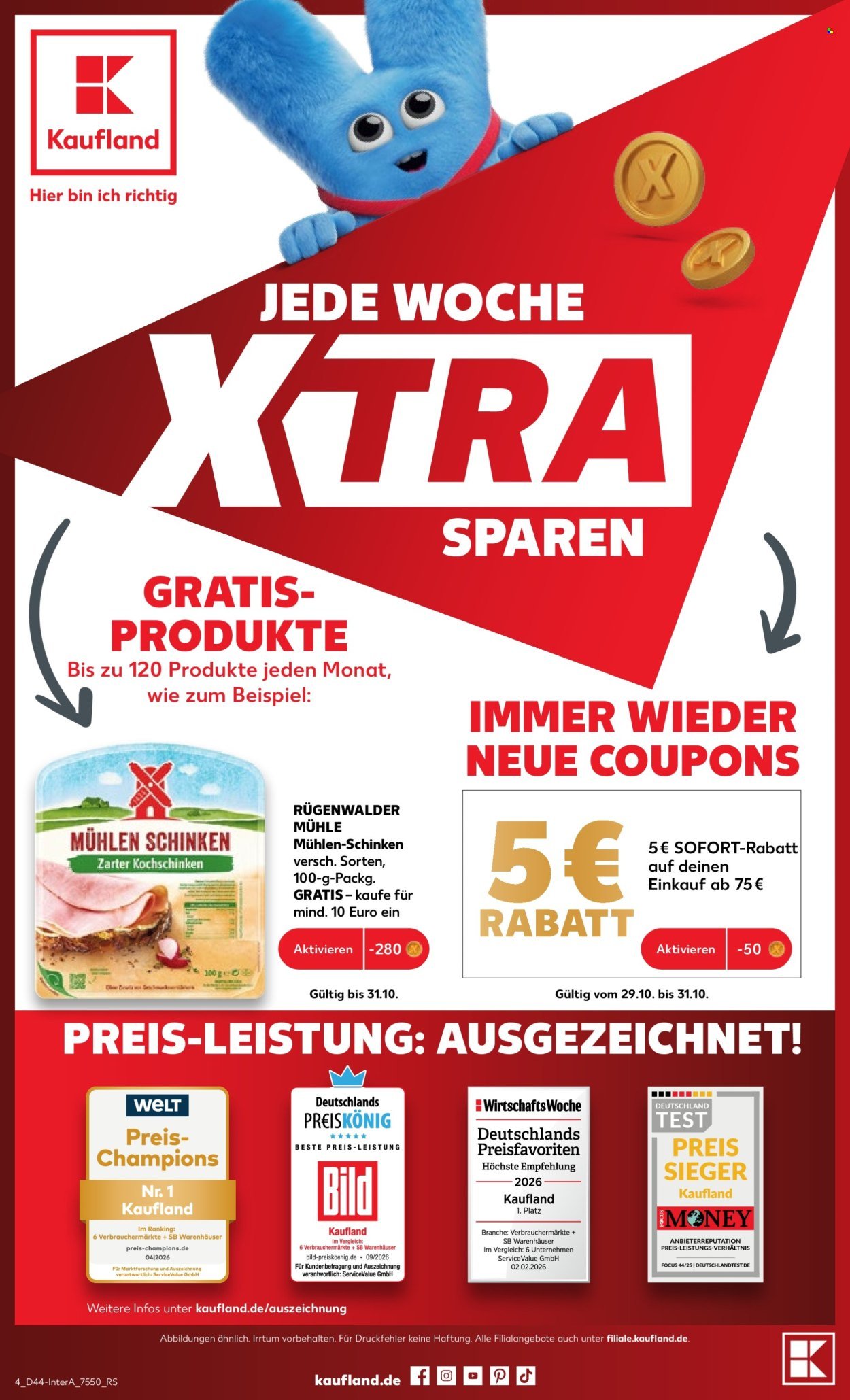 KAUFLAND Prospekt - Ab Montag 26.10.2026
