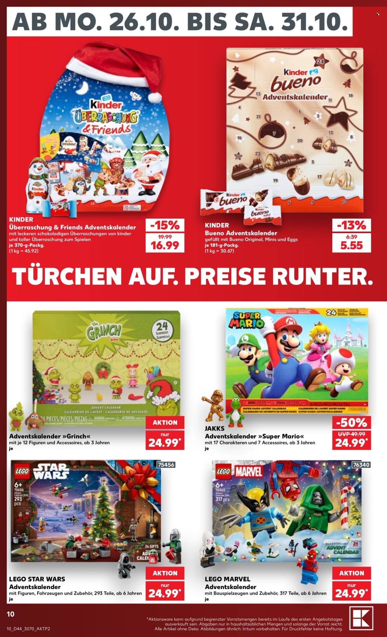 KAUFLAND Prospekt - Ab Montag 26.10.2026
