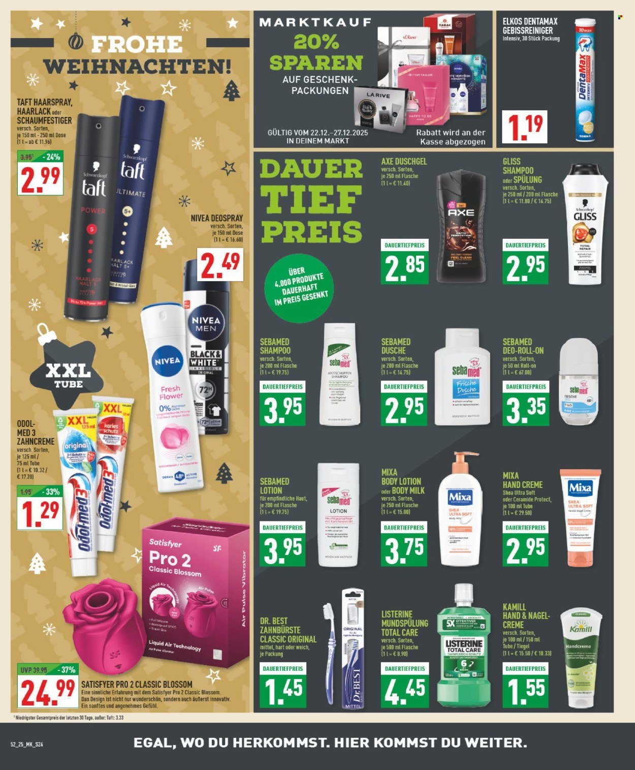 MARKTKAUF Prospekt - Ab Montag 22.12.2025