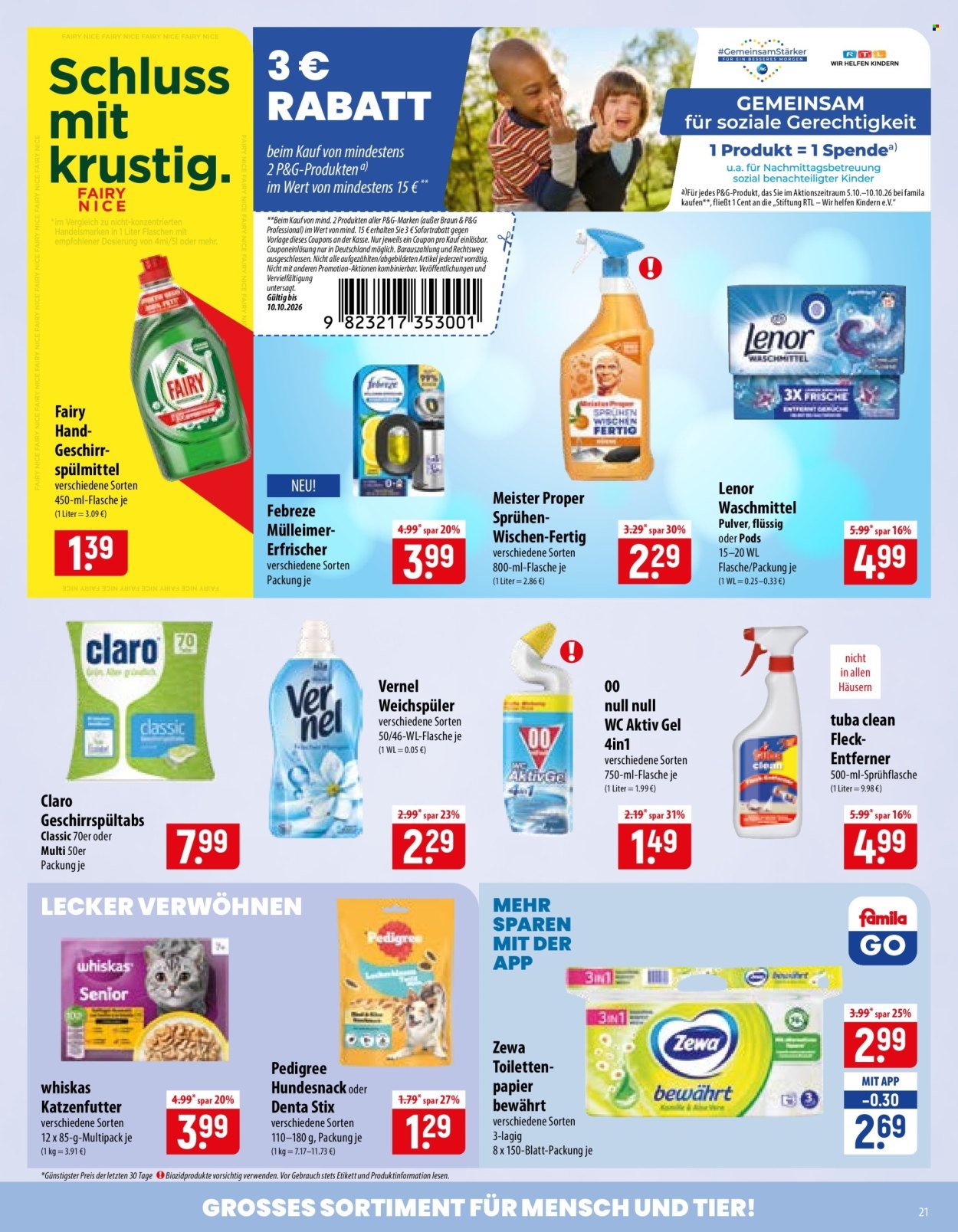 FAMILA Prospekt - Ab Montag 5.10.2026