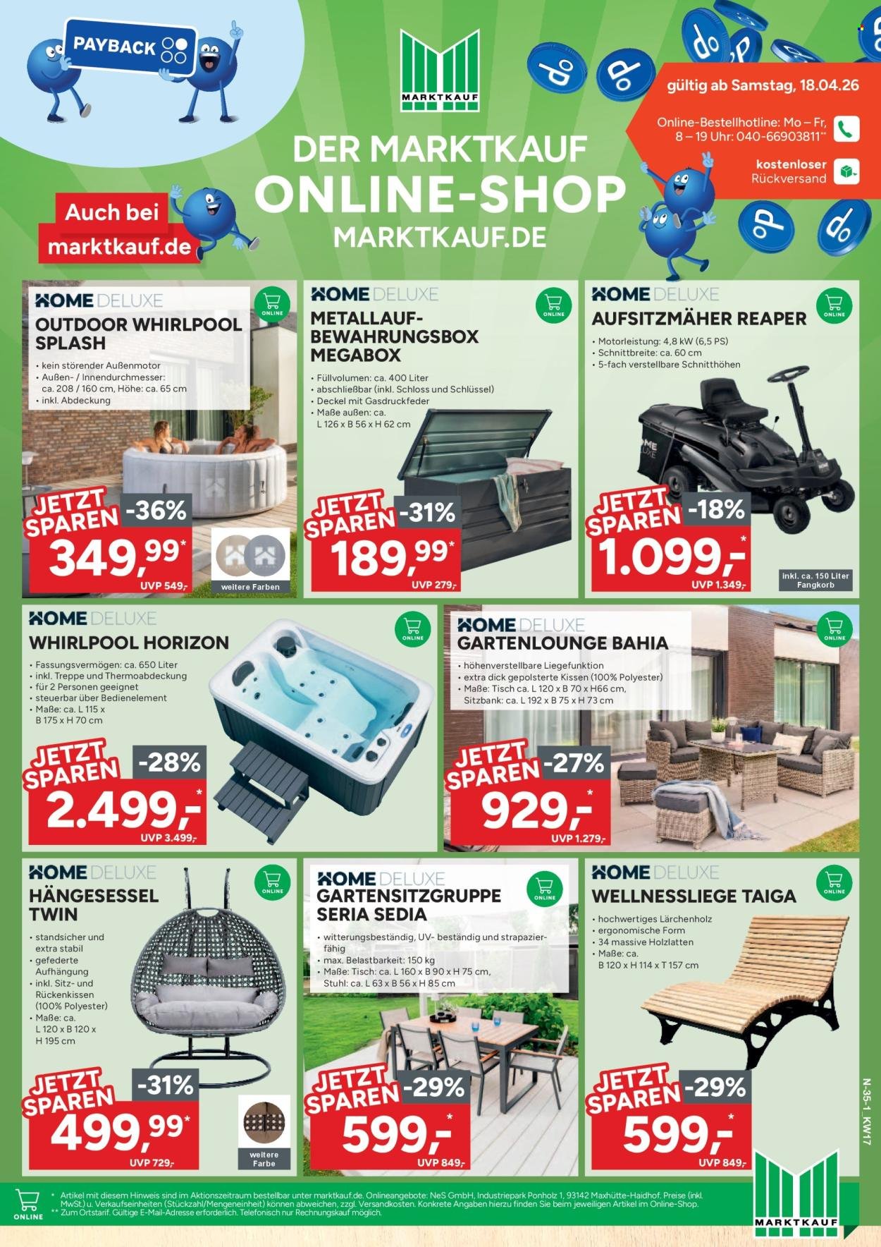 MARKTKAUF Prospekt - Ab Montag 20.04.2026 (2026-04-20 - 2026-04-25)