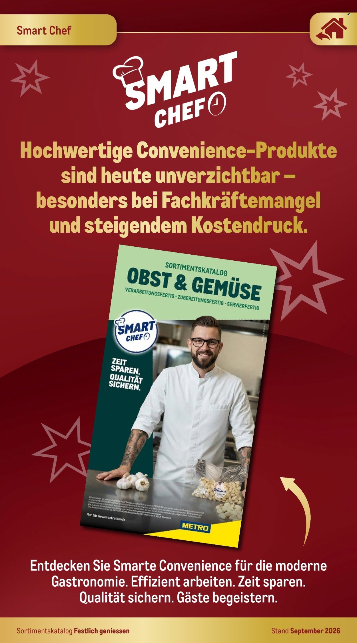 METRO Prospekt - Festlich Geniessen