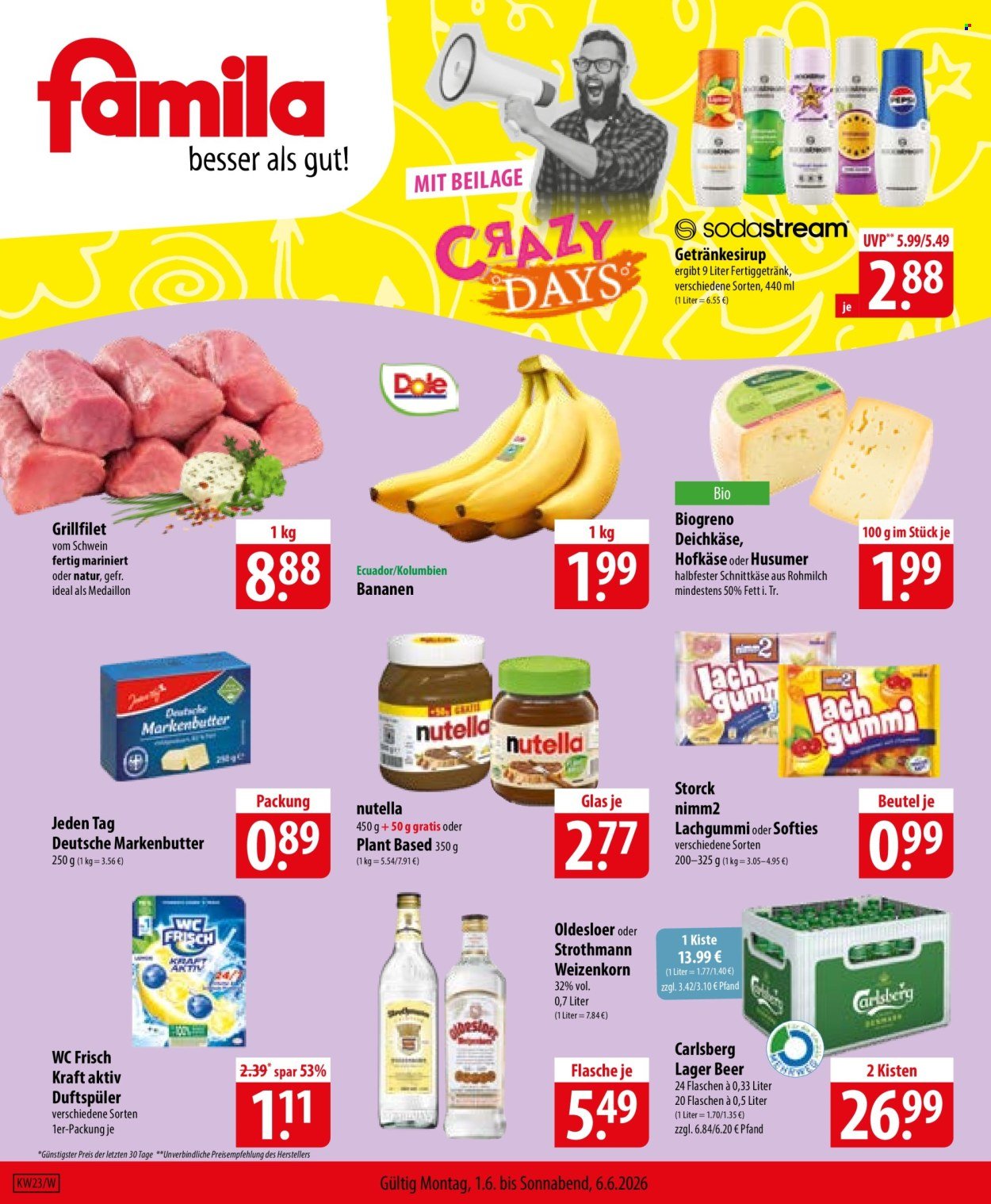 FAMILA Prospekt - Ab Montag 1.06.2026