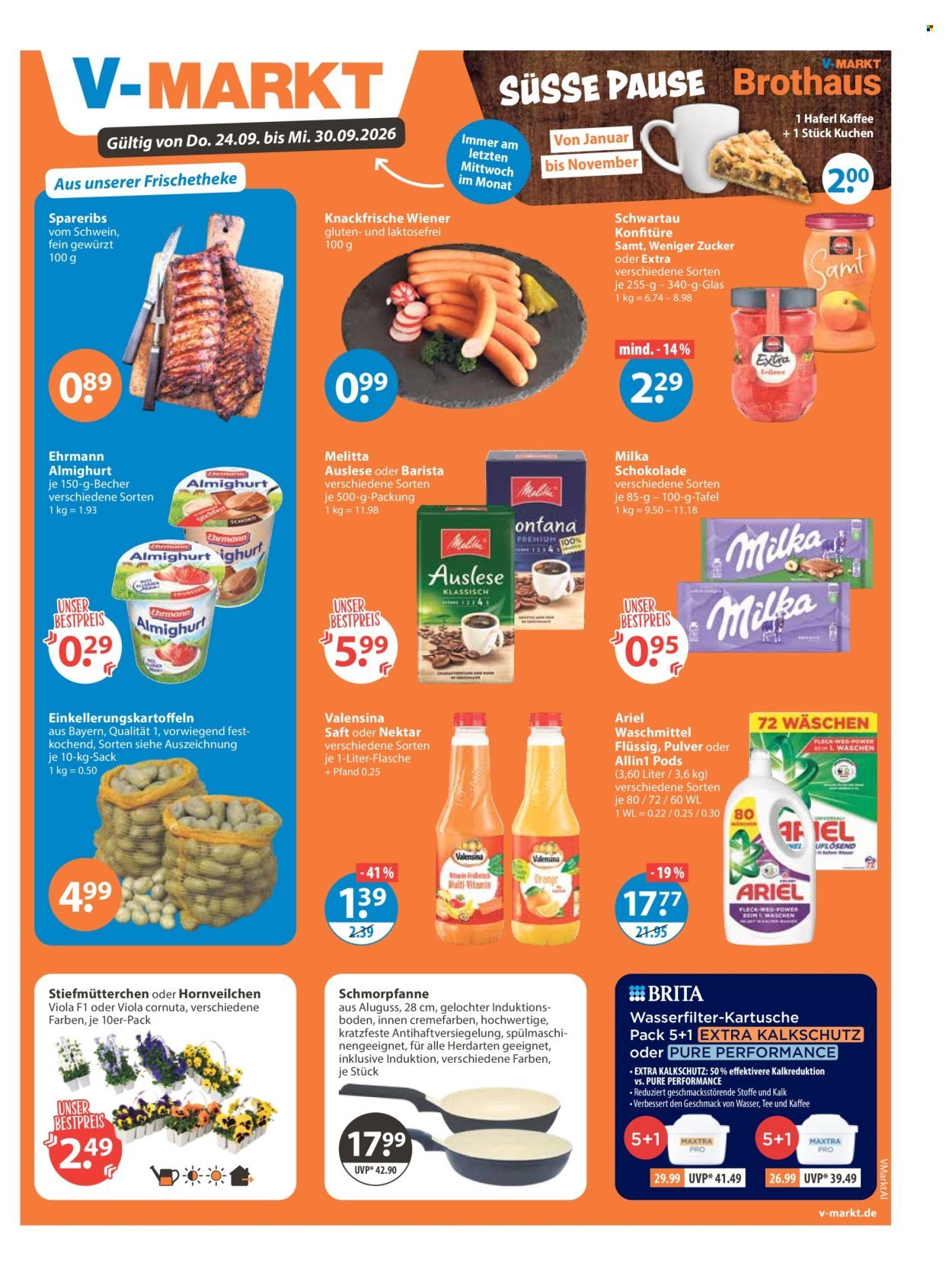 V-MARKT Prospekt - Ab Donnerstag 24.09.2026