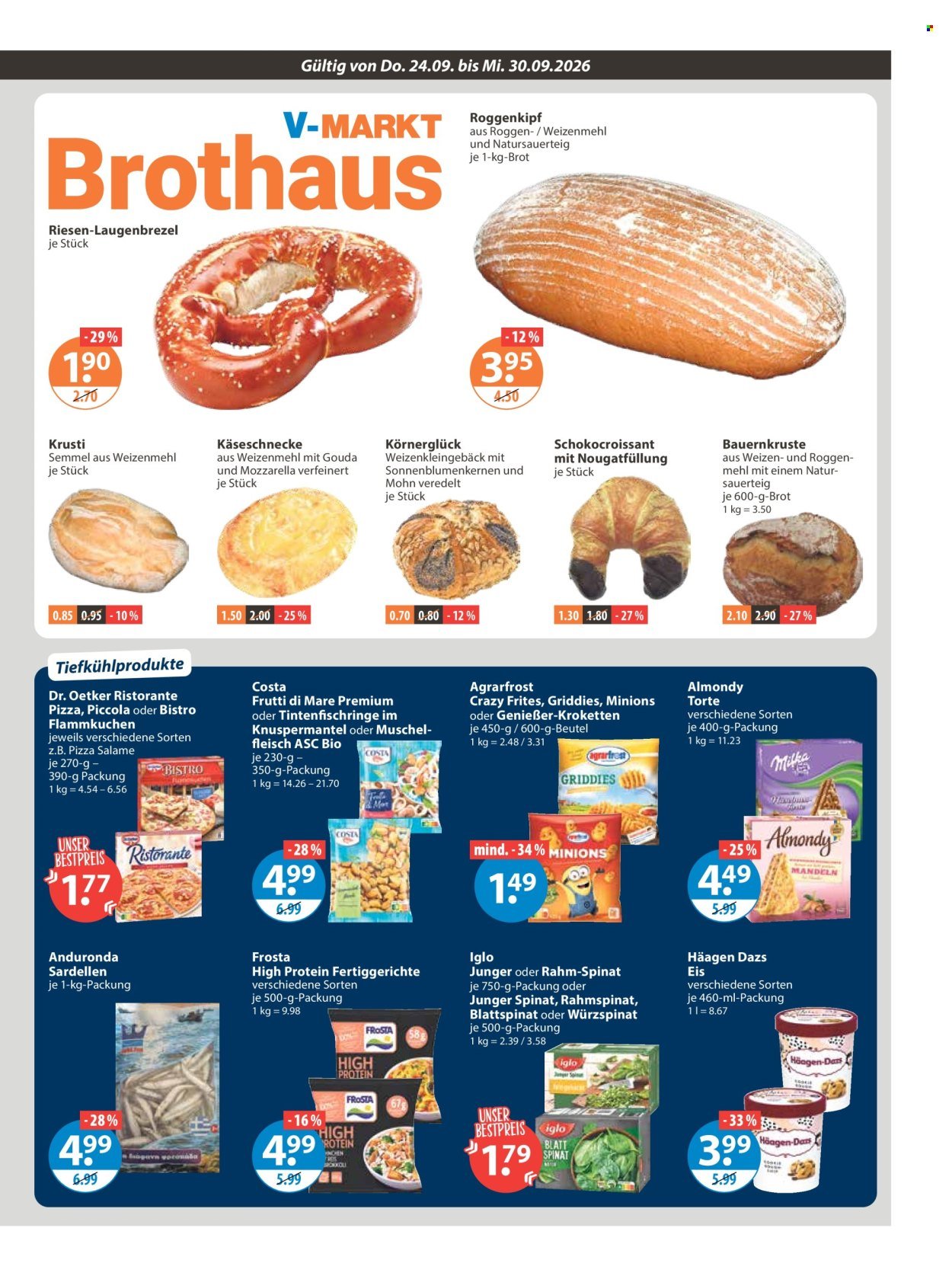 V-MARKT Prospekt - Ab Donnerstag 24.09.2026