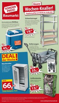 SONDERPREIS-BAUMARKT Prospekt - Ab Samstag 8.08.2026