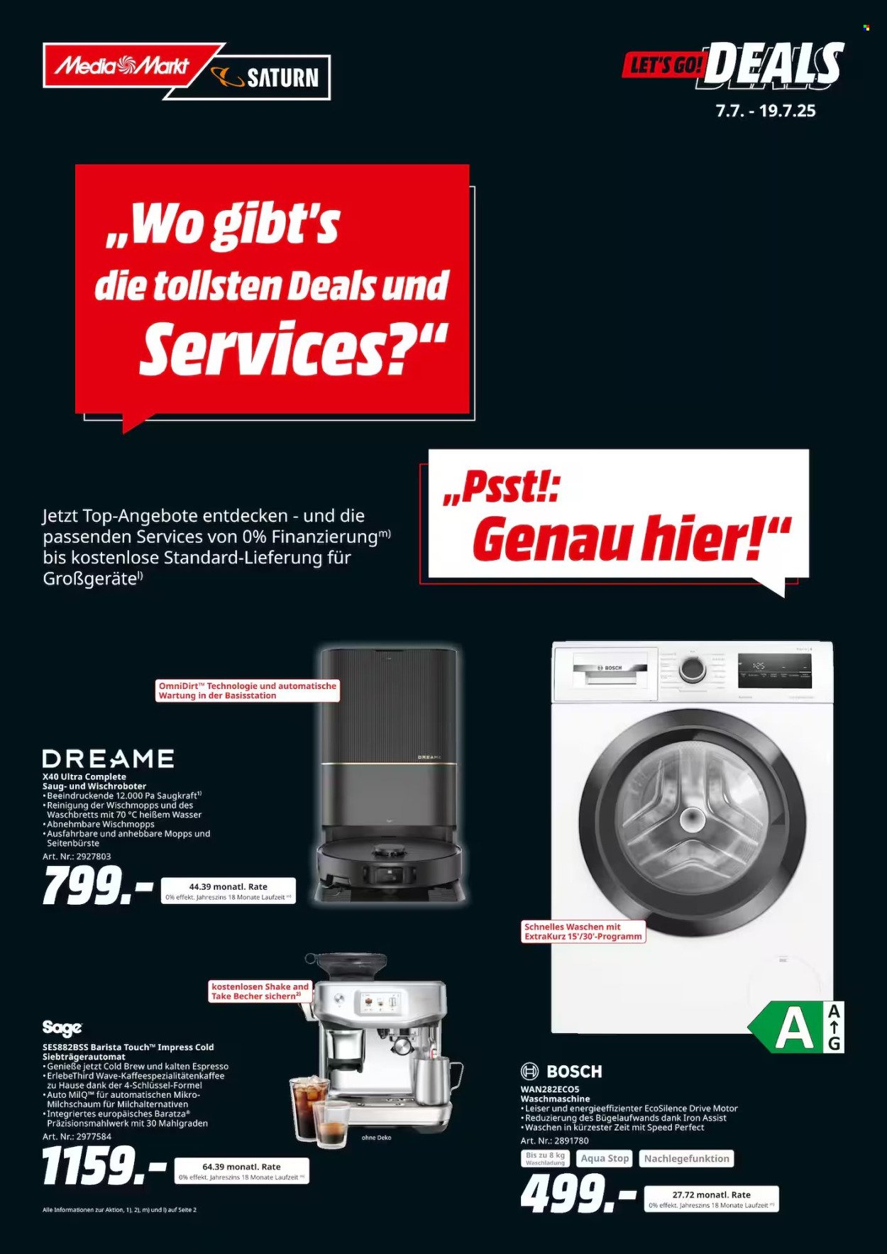 SATURN Prospekt - Ab Montag 7.07.2025 (2025-07-07 - 2025-07-21) | 1