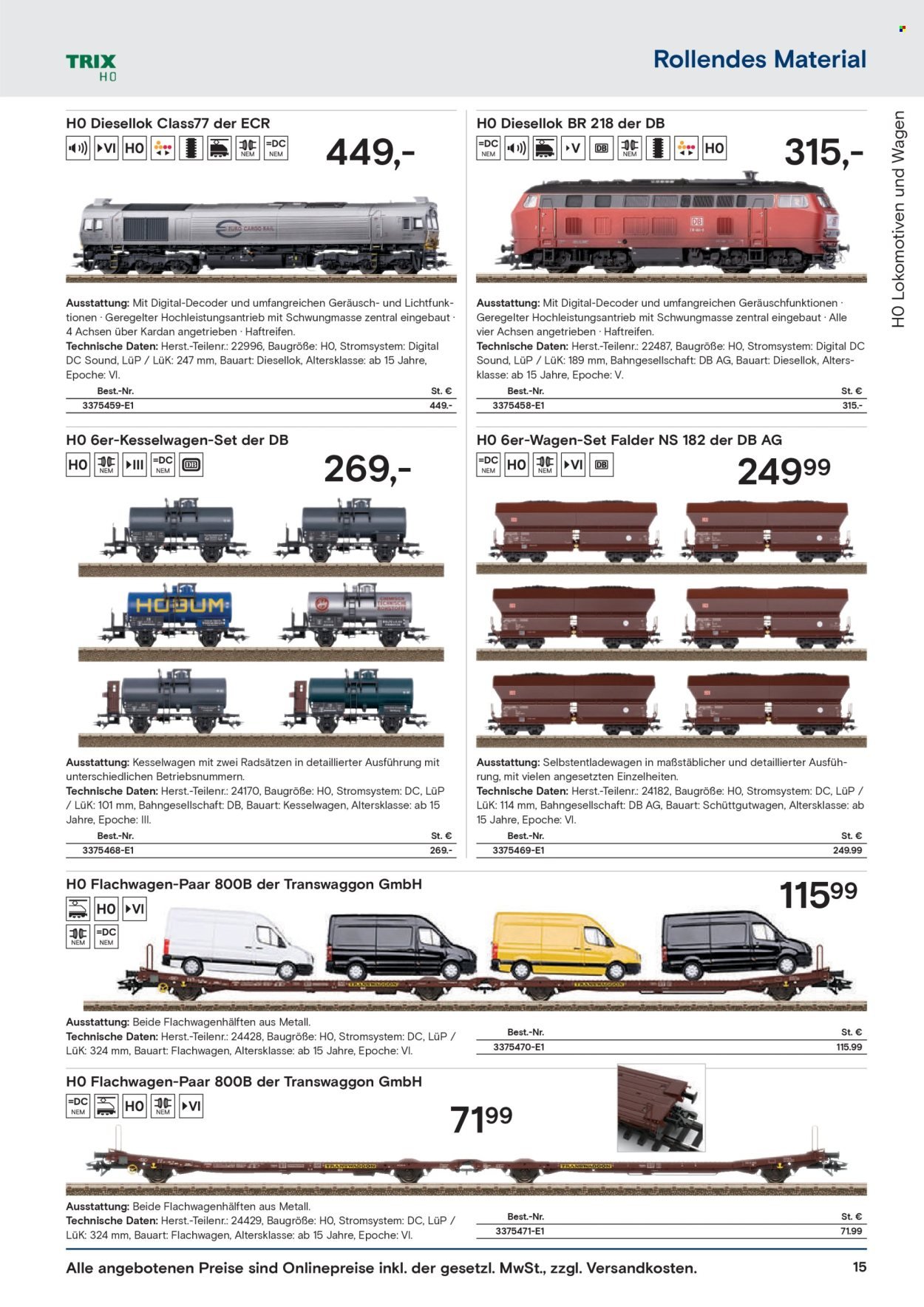 CONRAD Prospekt - Modellbahn Katalog