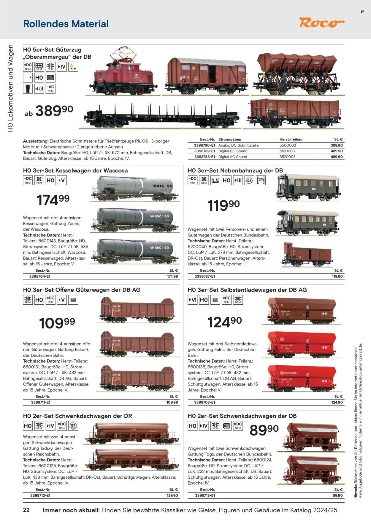 CONRAD Prospekt - Modellbahn Katalog