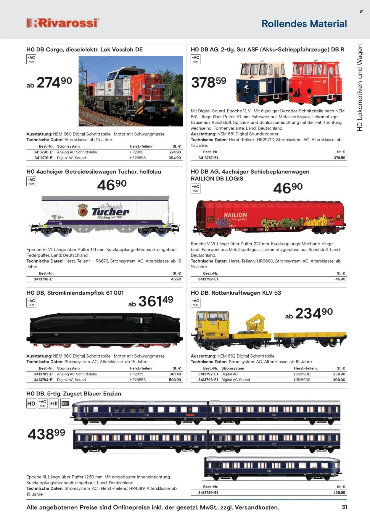 CONRAD Prospekt - Modellbahn Katalog