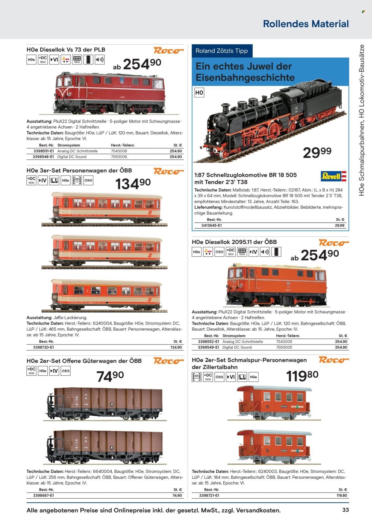 CONRAD Prospekt - Modellbahn Katalog